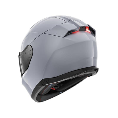 Shark Skwal i3 Dark Shadow Edition Gun Silver Helmet (S05)
