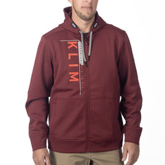 Klim Barracks Hoodie Cabernet - Fiery Red