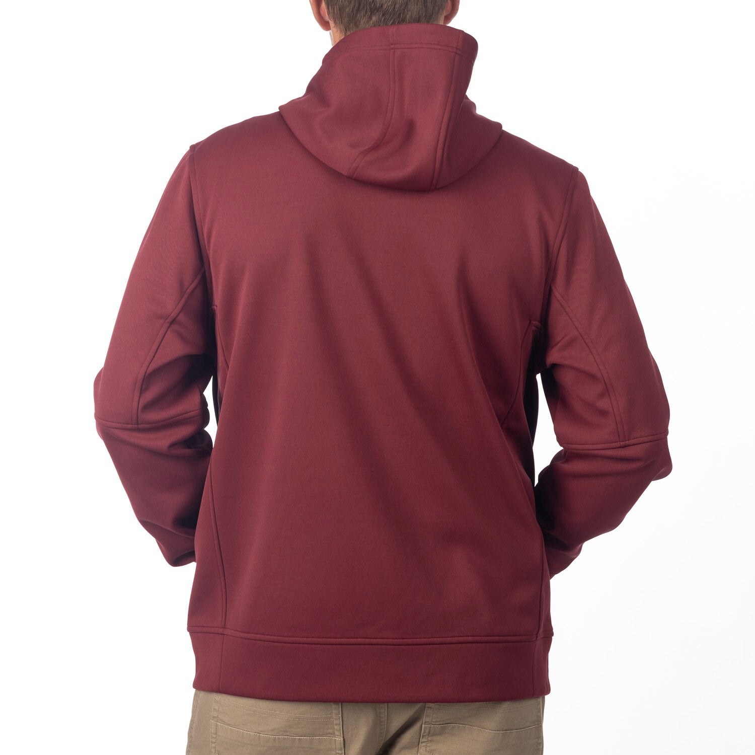 Klim Barracks Hoodie Cabernet - Fiery Red