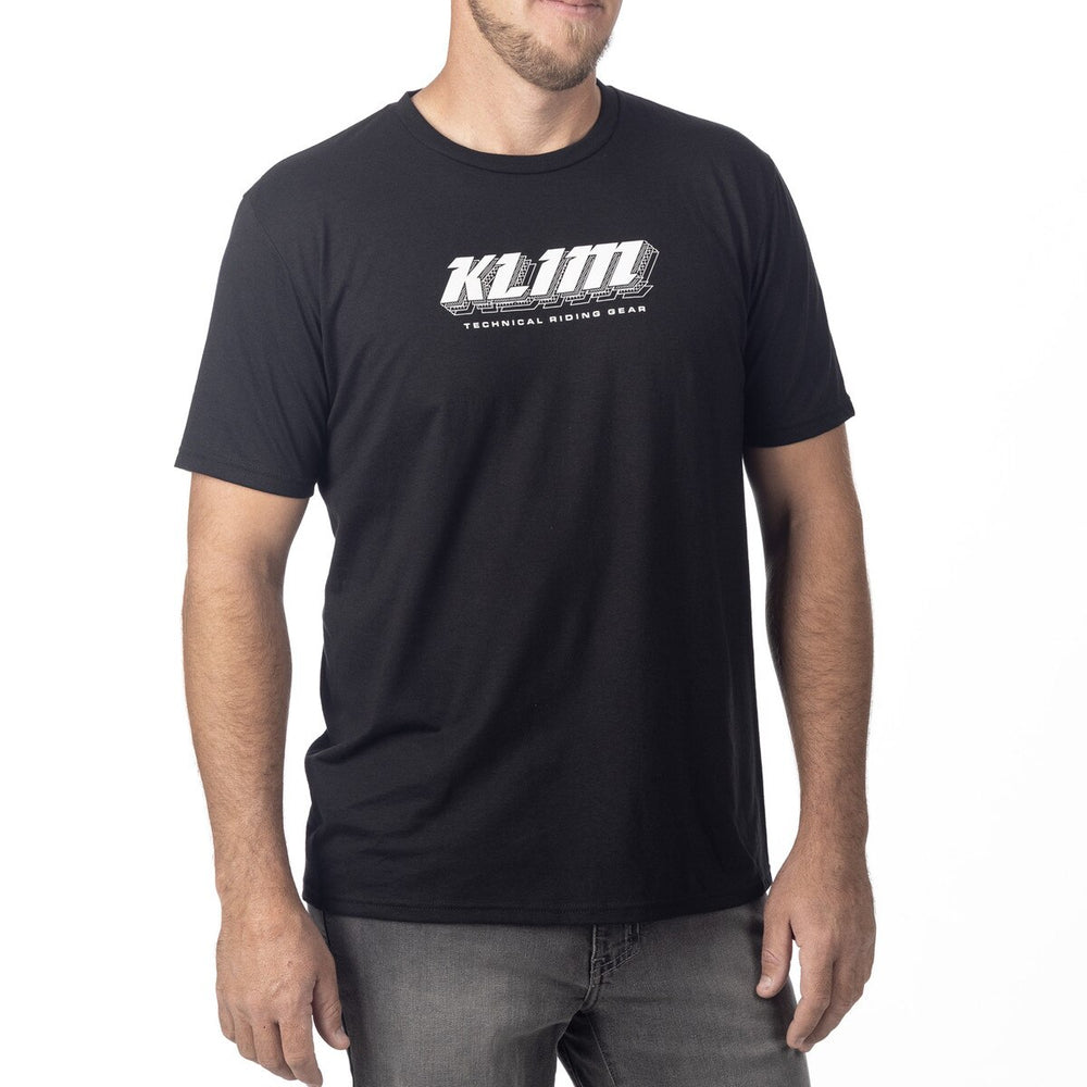Klim Vision Tri-blend Tee Black - White