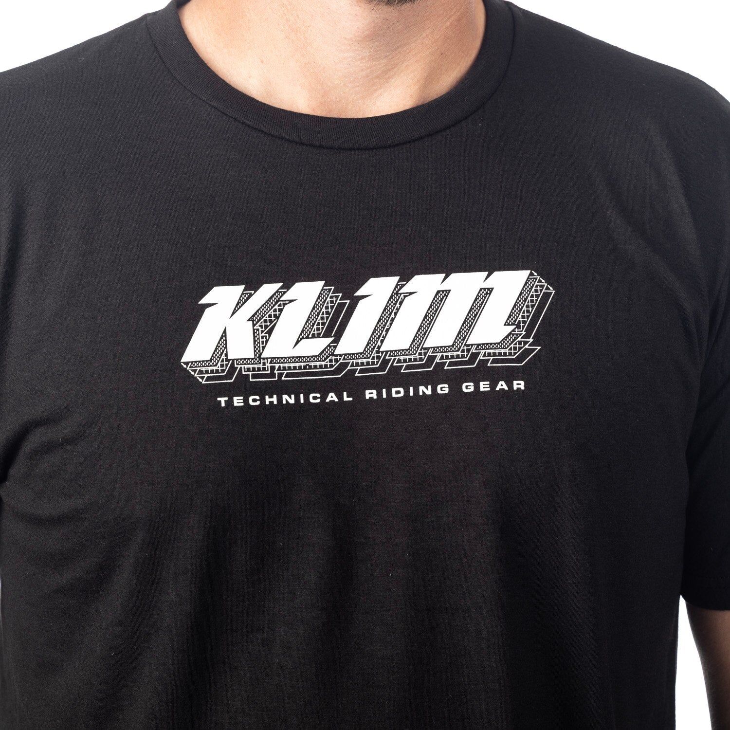 Klim Vision Tri-blend Tee Black - White