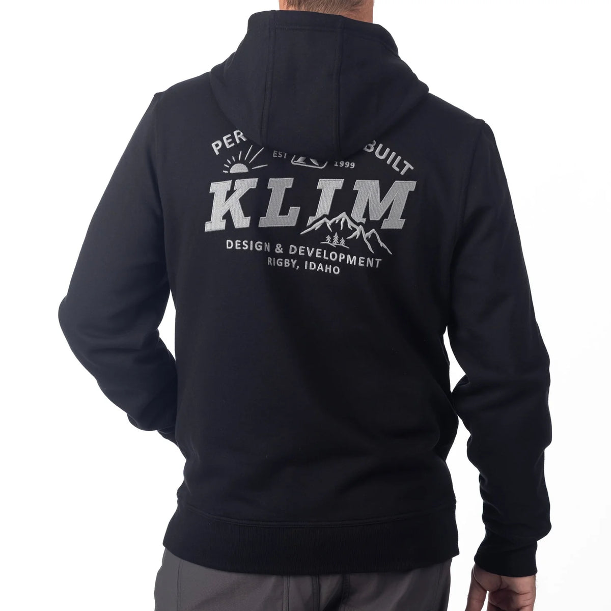 Klim Lost River Hoodie Black - Monument