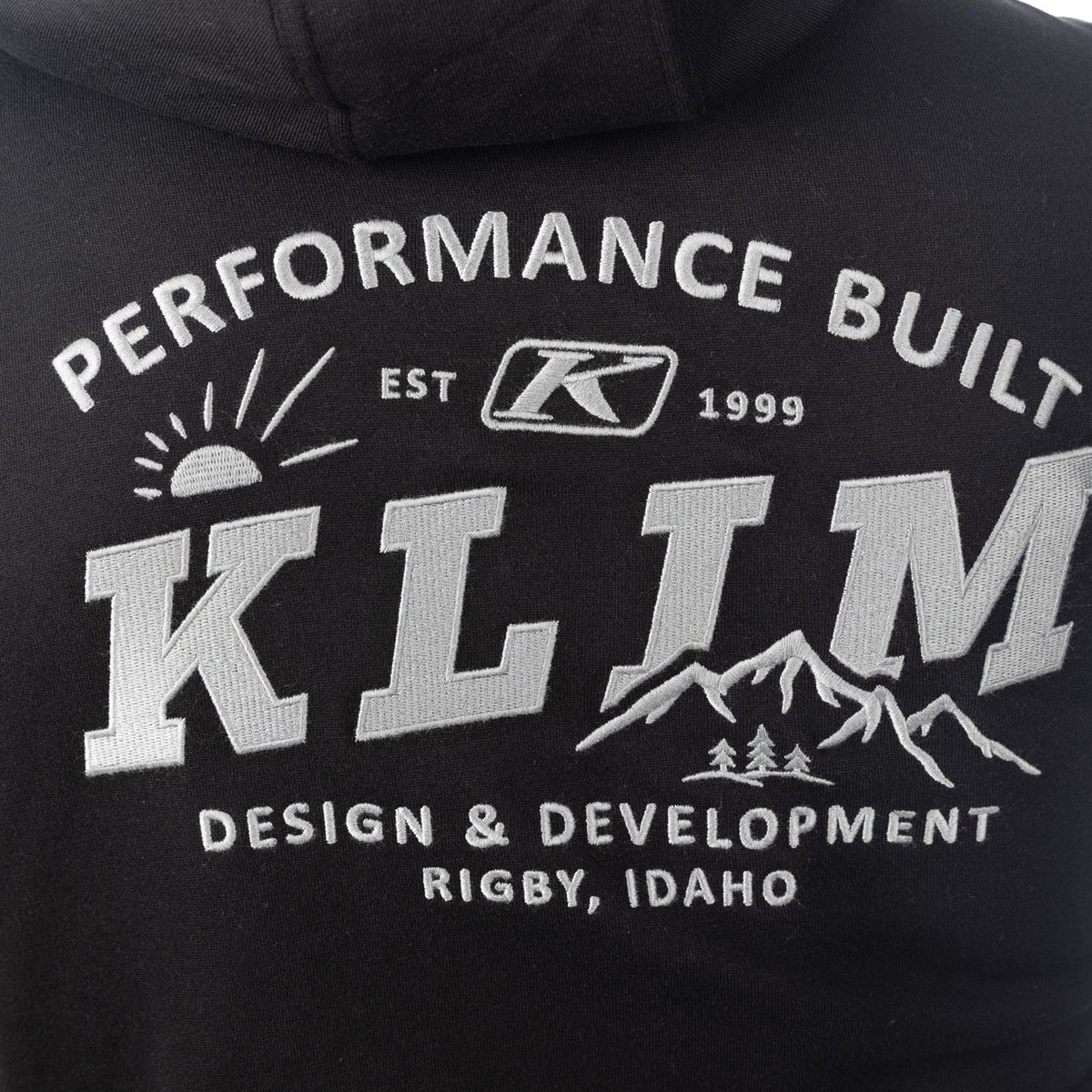 Klim Lost River Hoodie Black - Monument