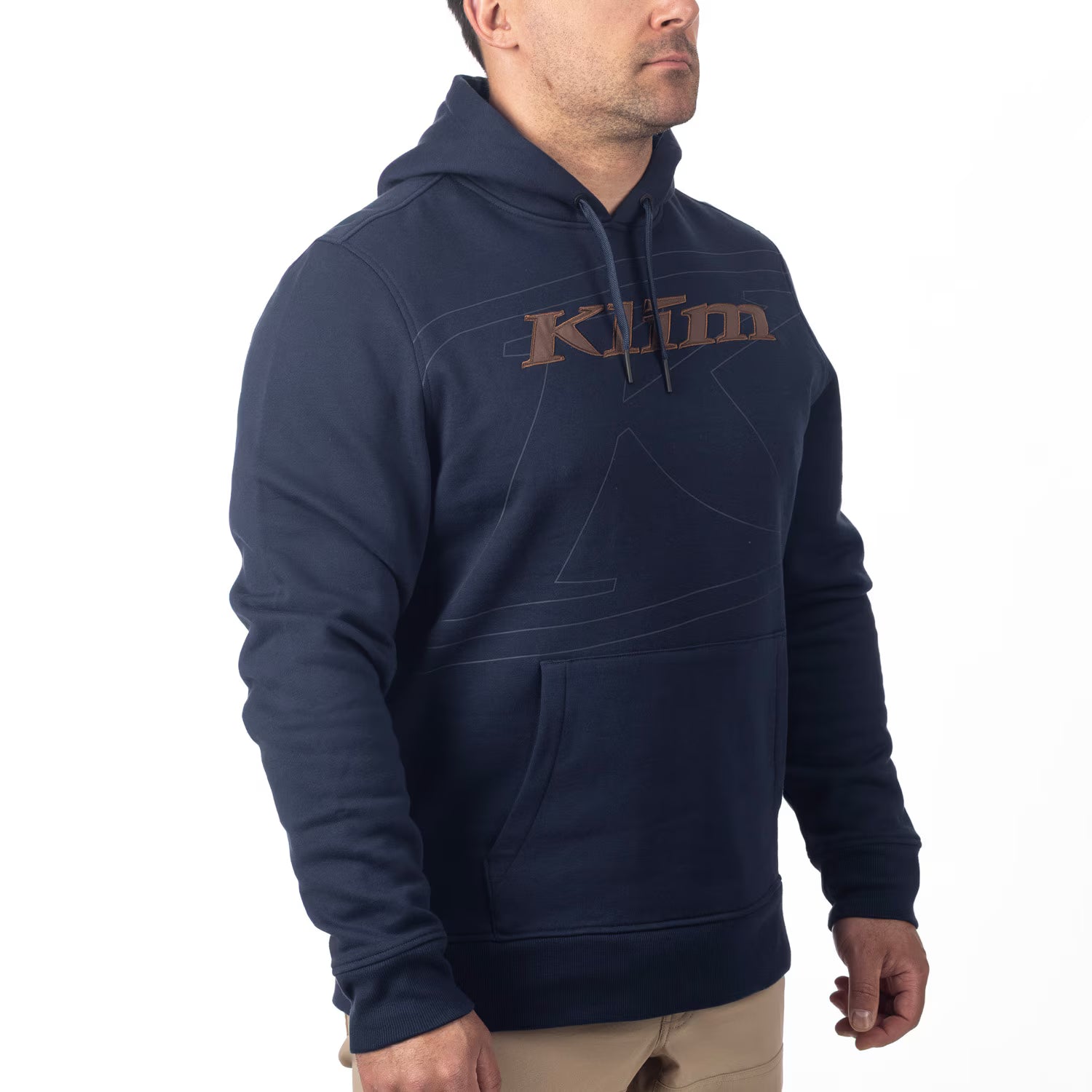 Klim Glens Peak Pullover Hoodie Dress Blues - Cocoa Brown