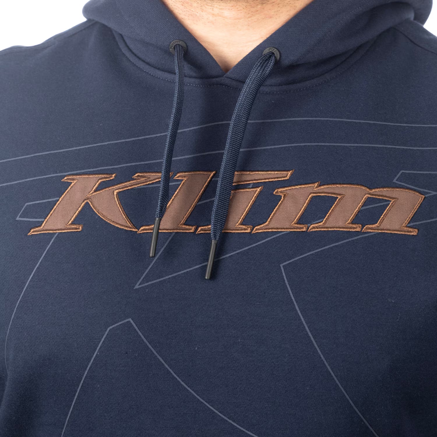 Klim Glens Peak Pullover Hoodie Dress Blues - Cocoa Brown