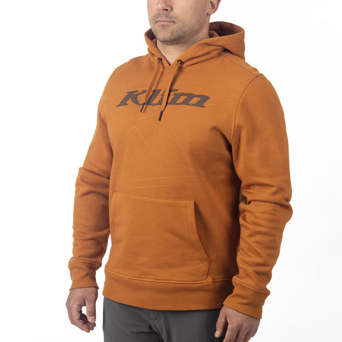 Klim Glens Peak Pullover Hoodie Moab - Cocoa Brown