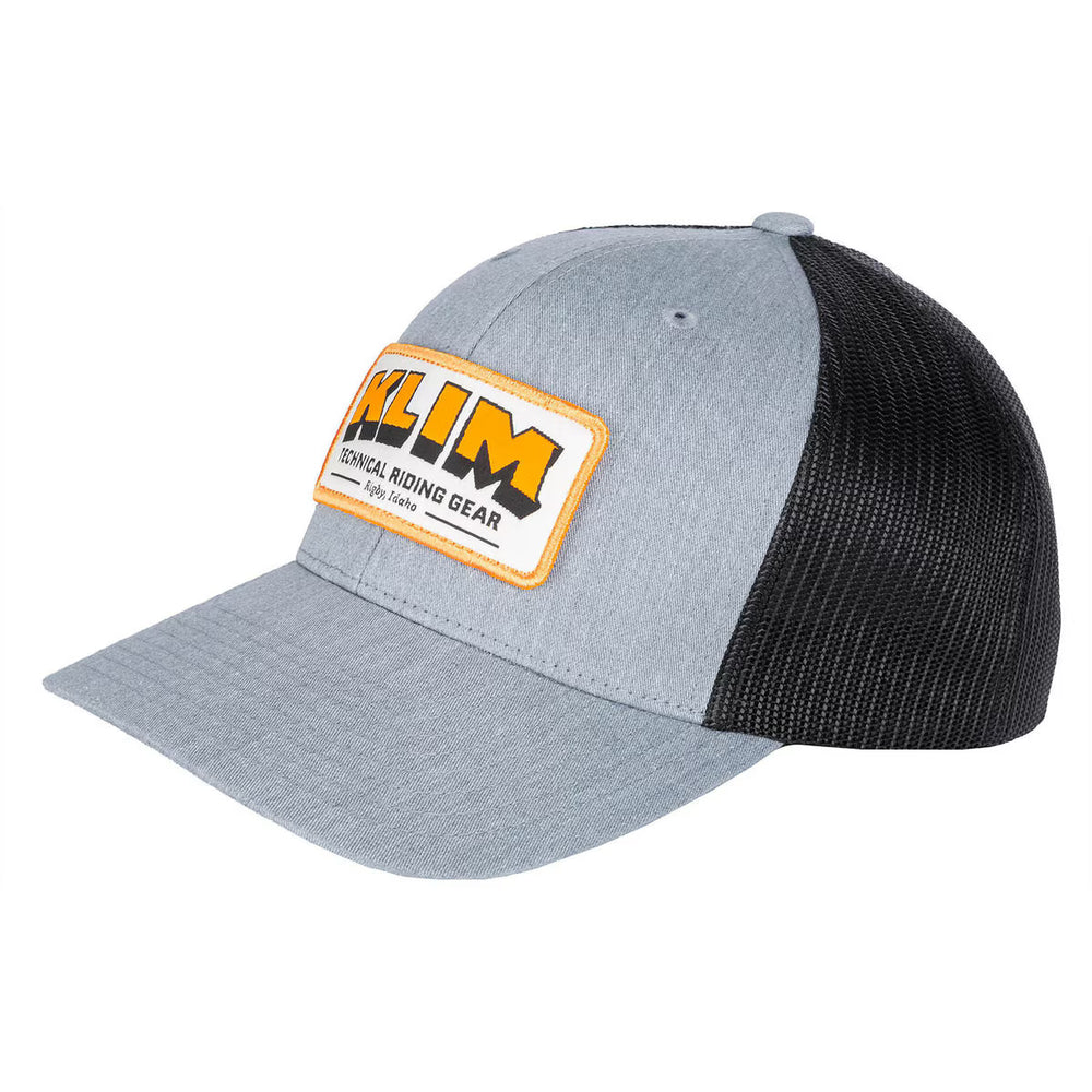 Klim Escape Mesh Back Hat Gray Heather - Black