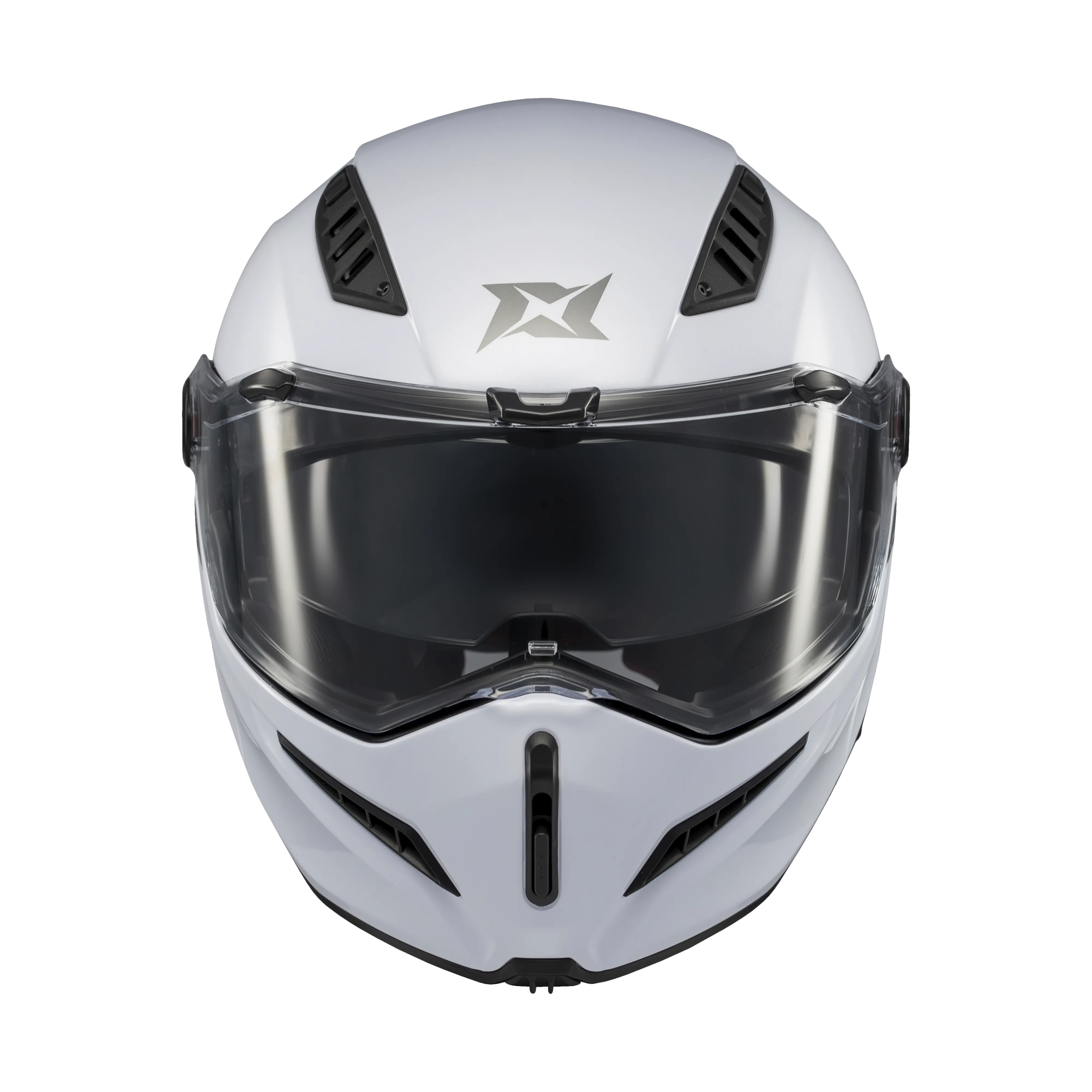Axxis Helmets Ghostfighter SV Solid A0 Gloss White Modular Helmet
