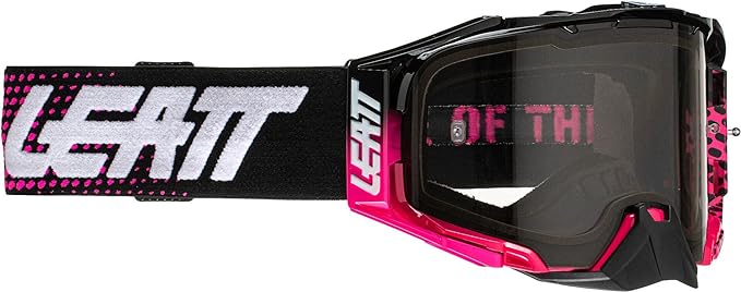 Leatt Goggle Velocity 6.5 Neon Pink Light Grey 58%