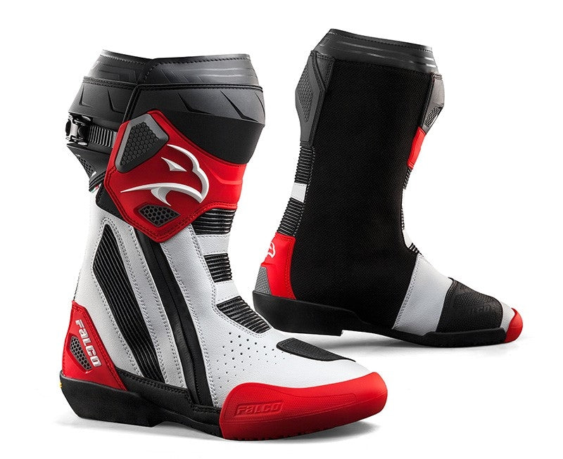 Falco 322 Elite GP White/Red Boots