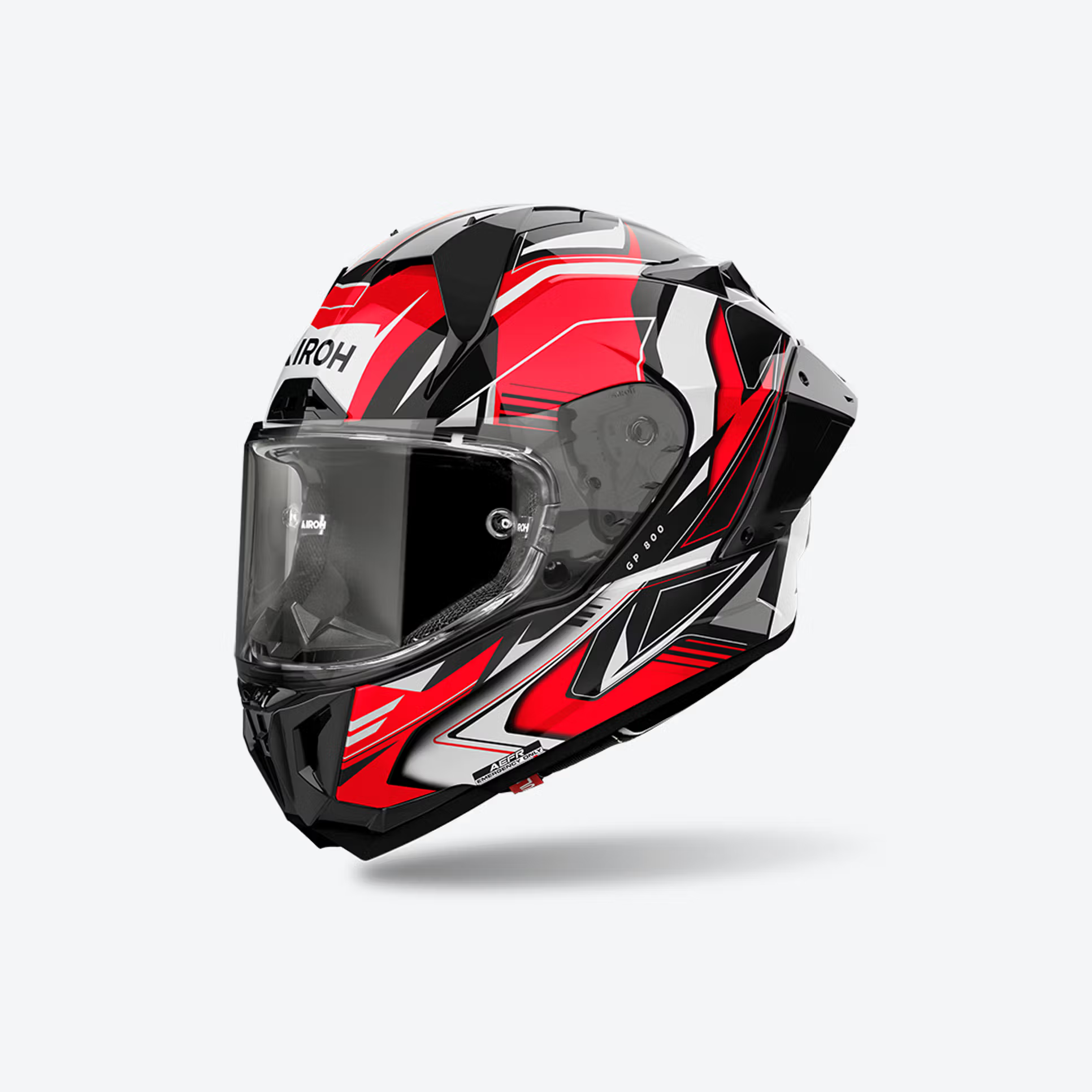 Airoh GP 800 Must Red Gloss Helmet