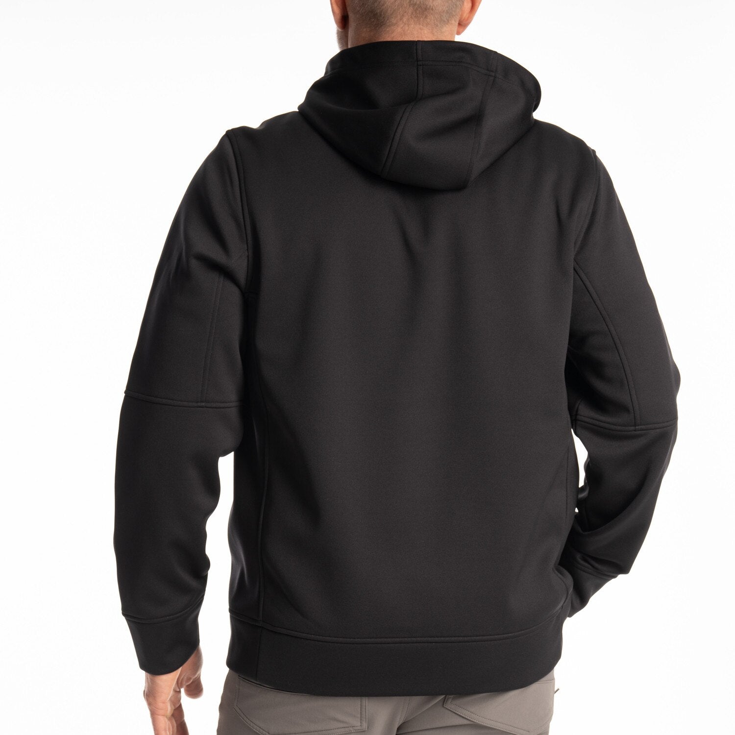 Klim Barracks Hoodie Black - Hi-Vis