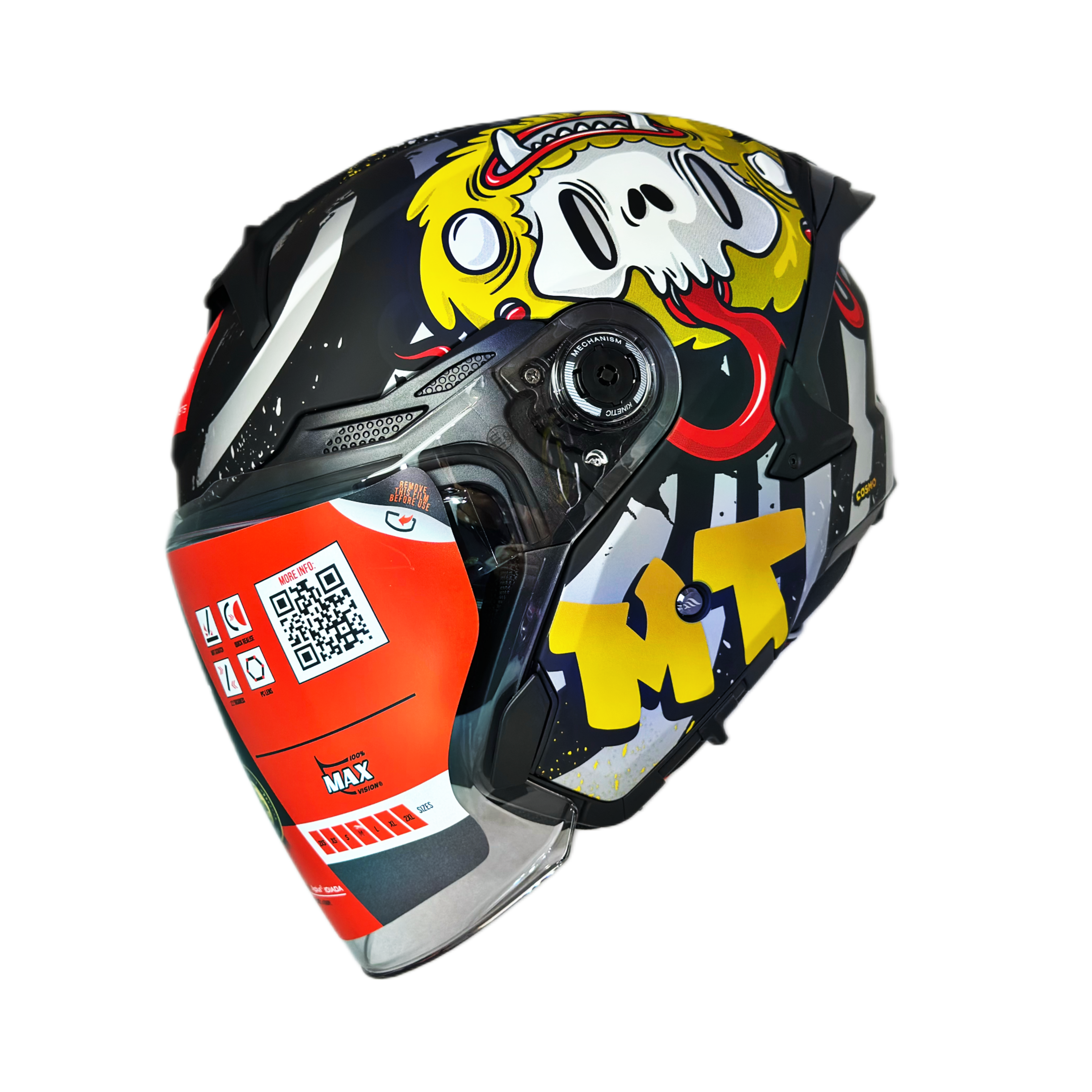 [Limited Edition] MT Helmets Cosmo SV Critterdelic B2 Matt