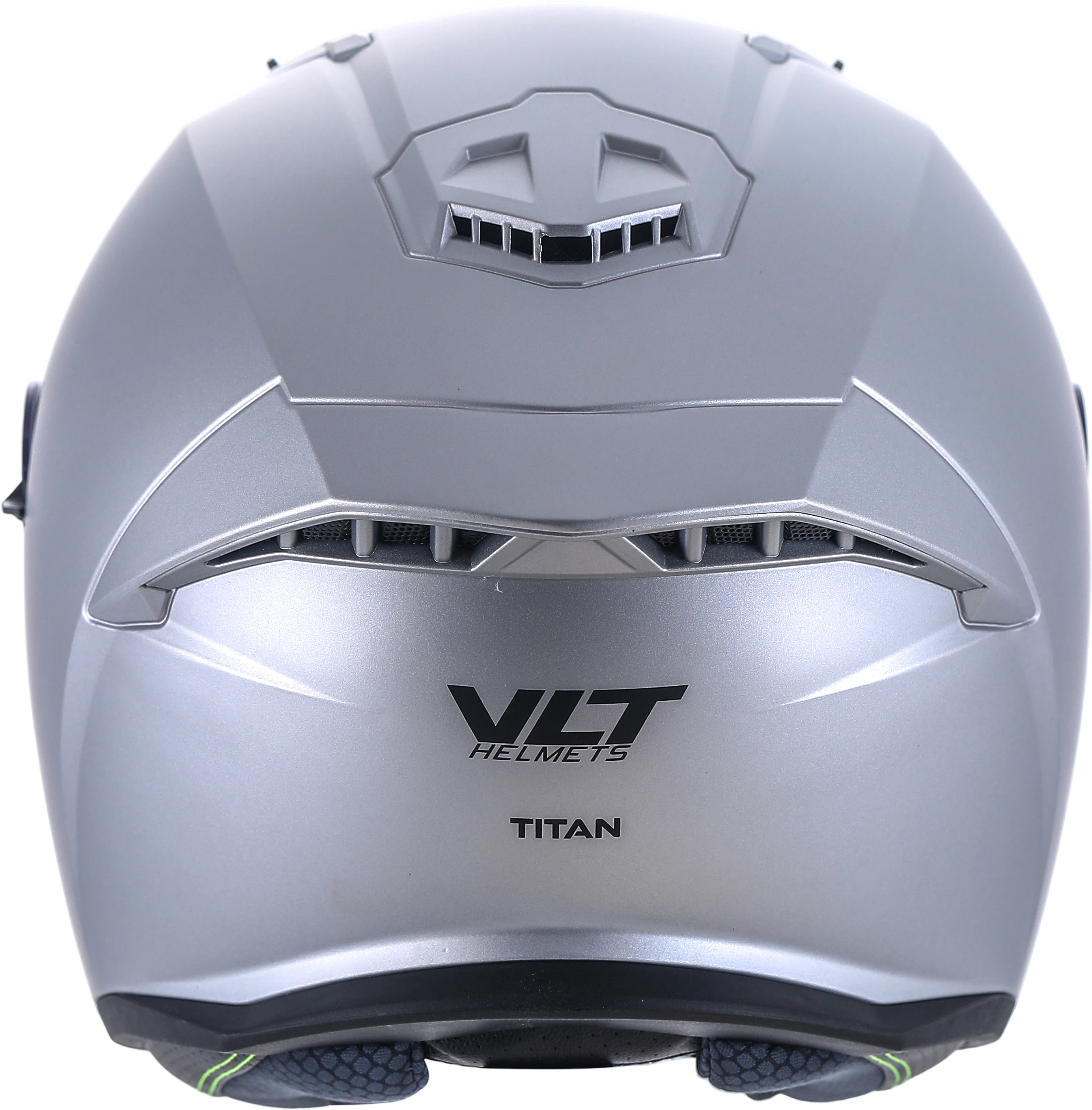 VLT Titan Matt Silver Helmet