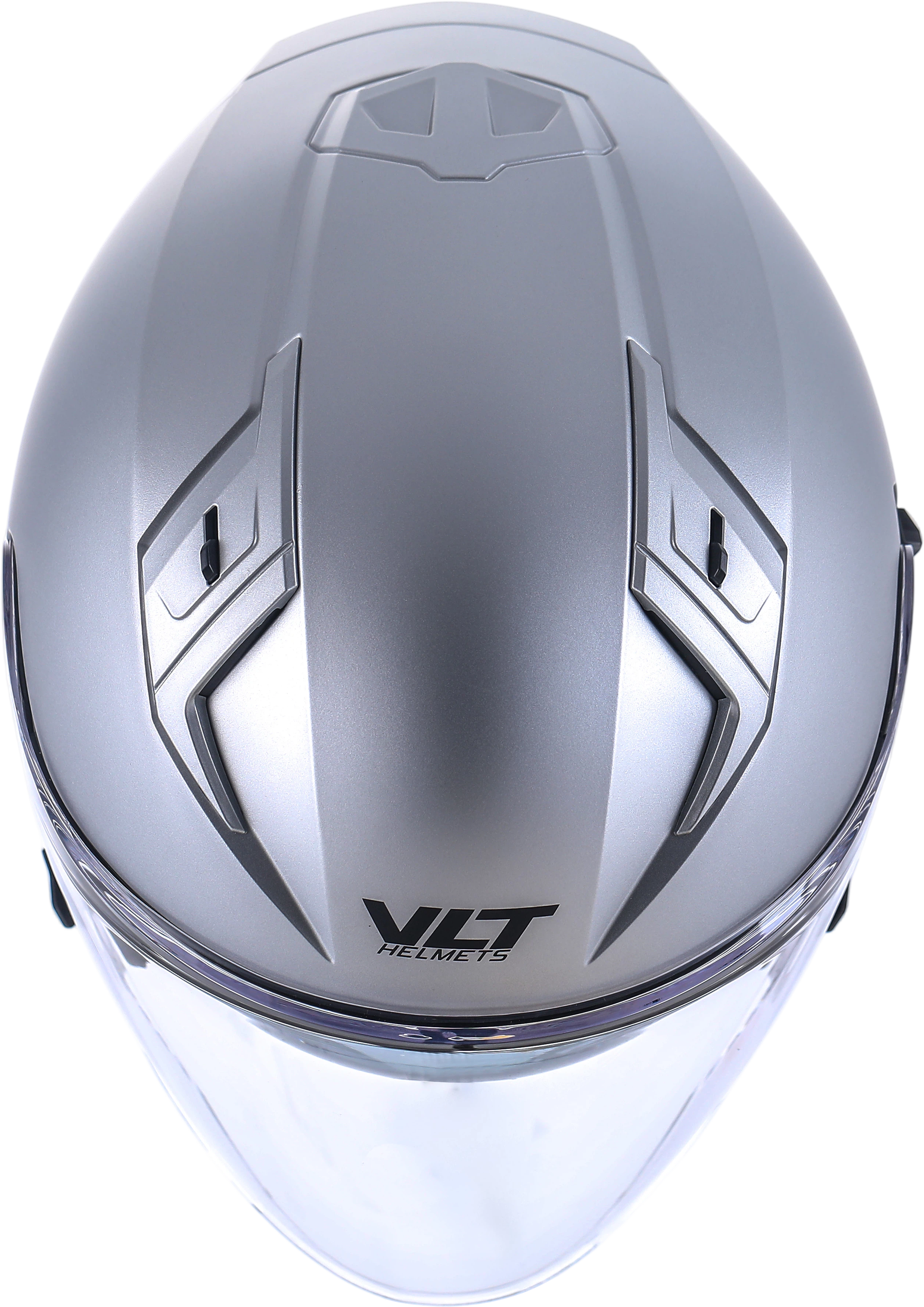 VLT Titan Matt Silver Helmet