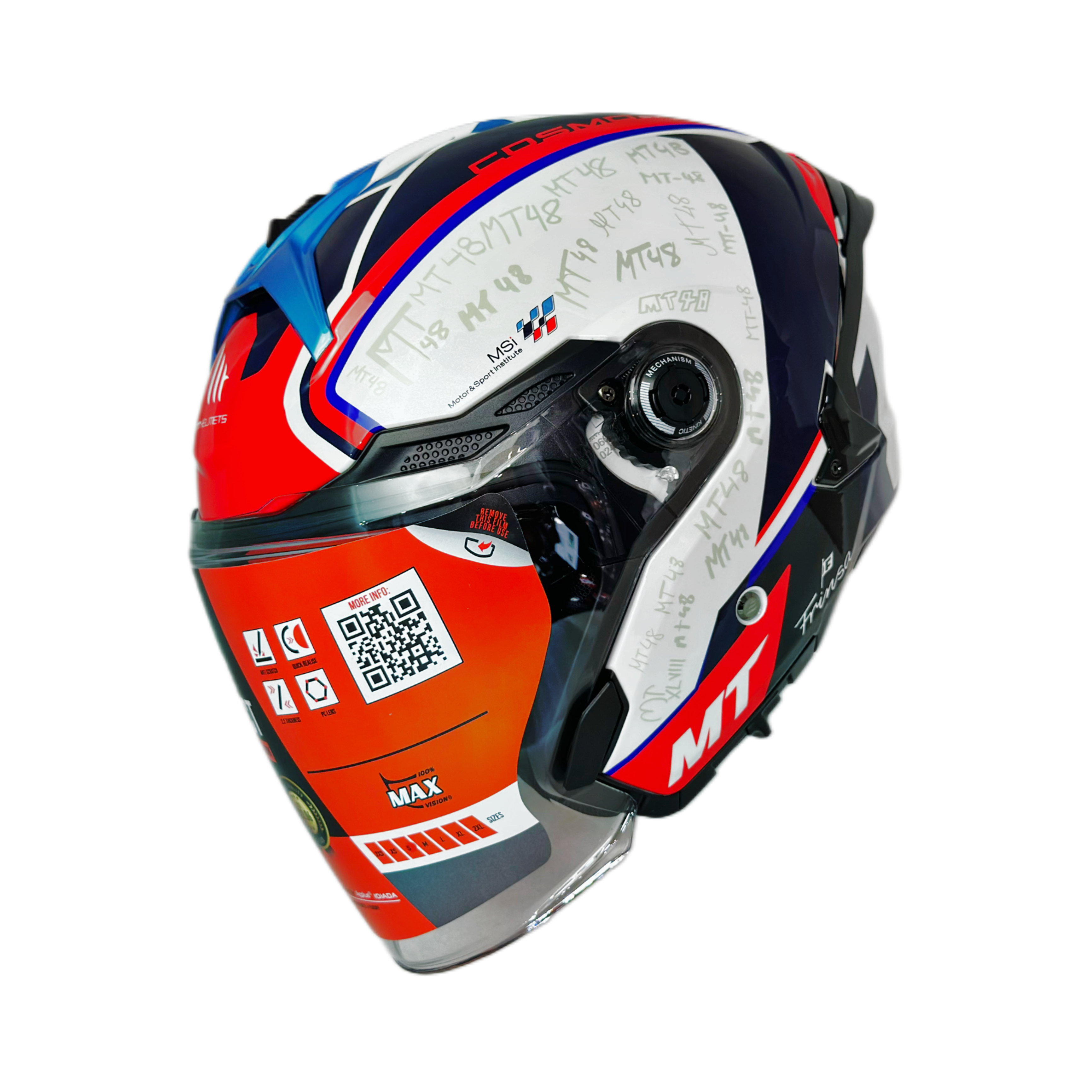 MT Helmets Cosmo SV Solid Ortola A5 Gloss