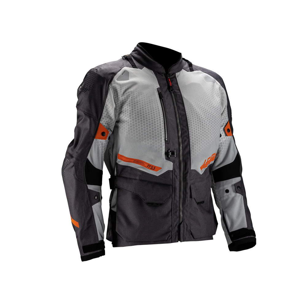 Leatt ADV FlowTour 5.5 Jacket Iron Grey