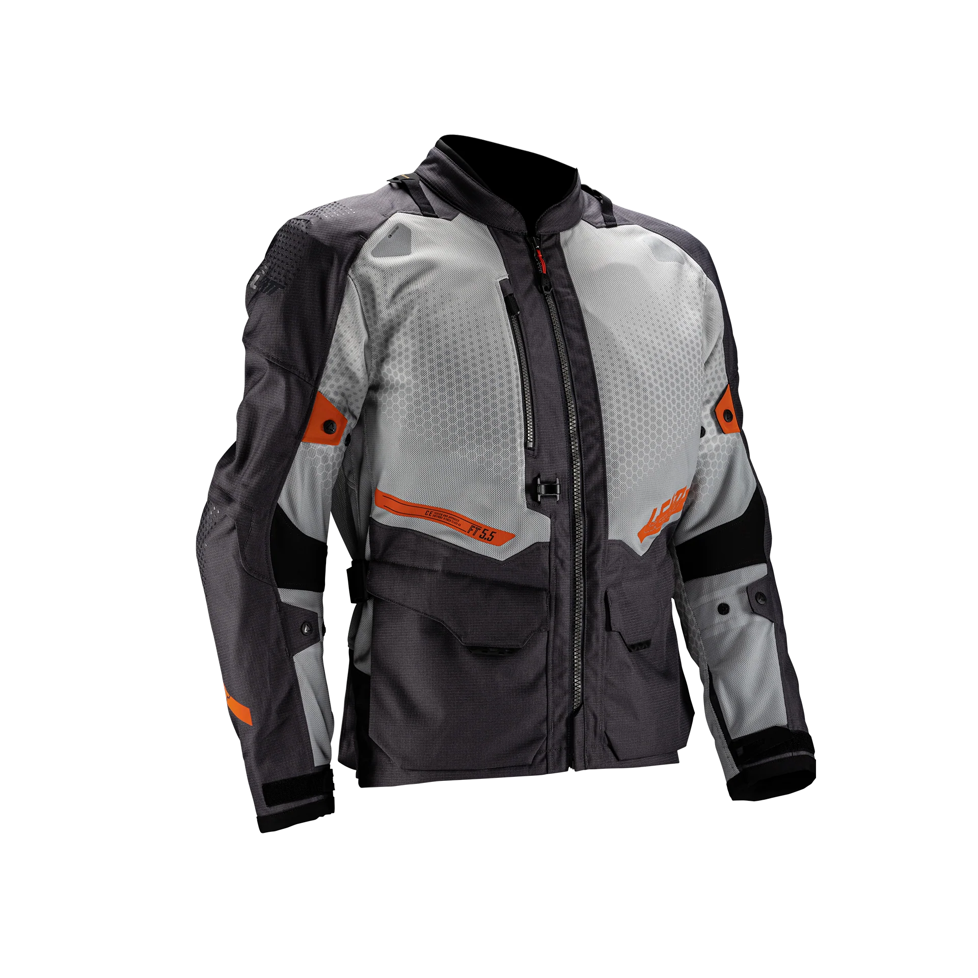 Leatt ADV FlowTour 5.5 Jacket Iron Grey