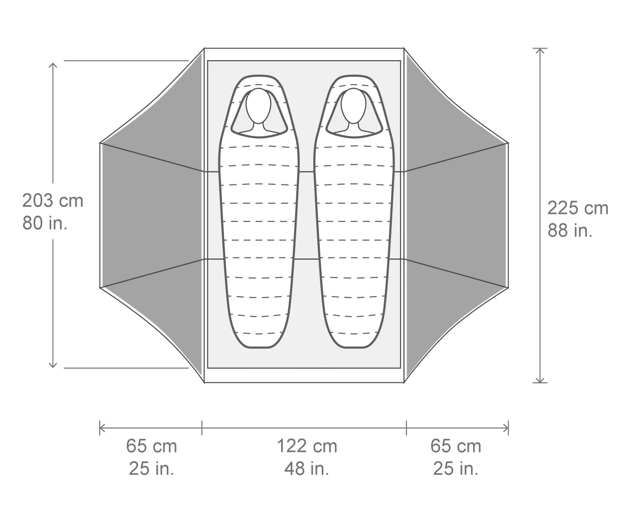 Lone Rider ADV Tent - Adventure Motorcycle Tent