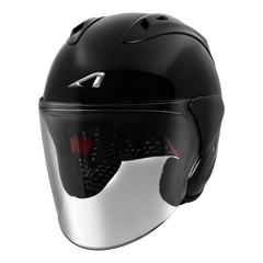 Astone DJ17 v1 Helmet - Gloss Black