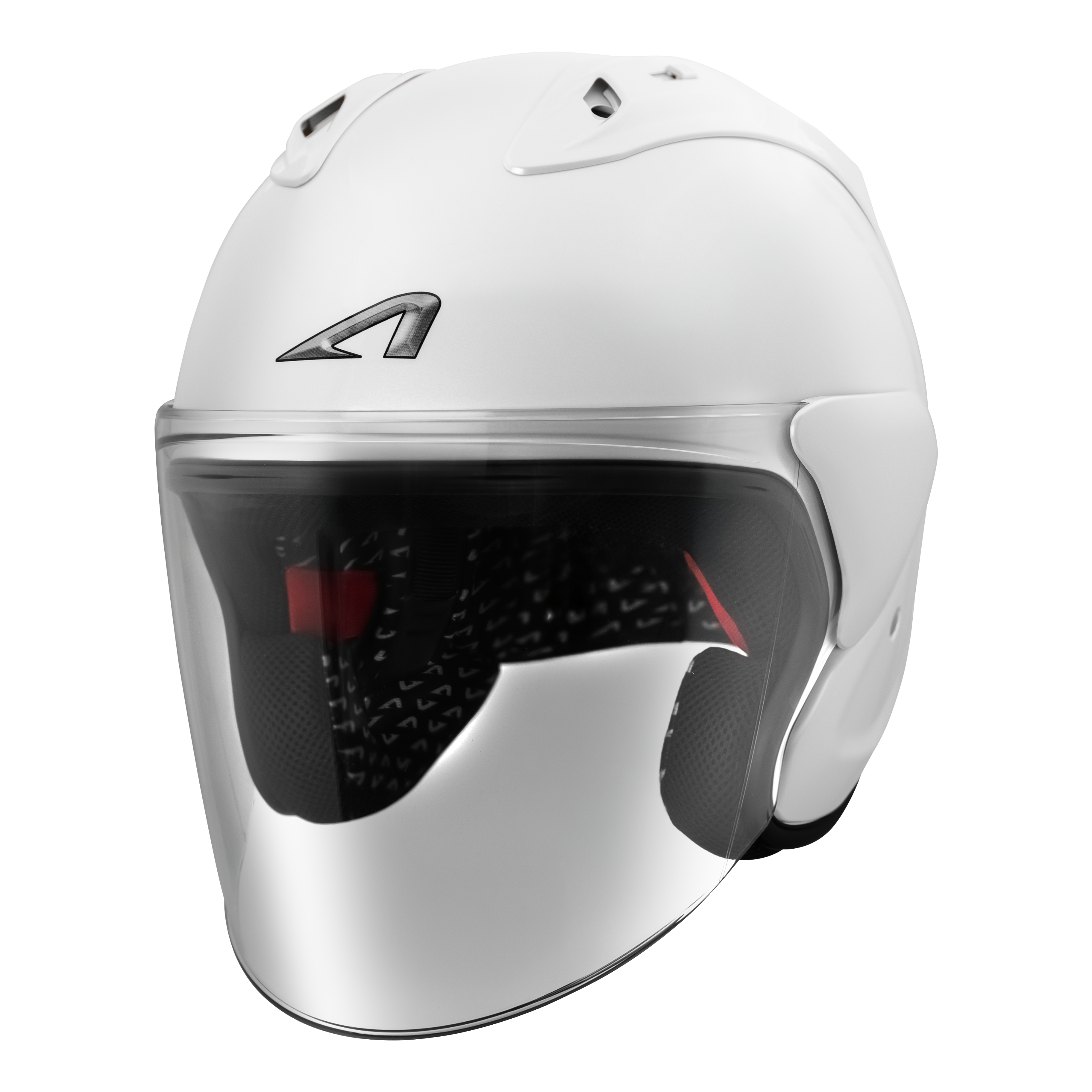 Astone DJ17 v2 Helmet - Gloss Pearl White