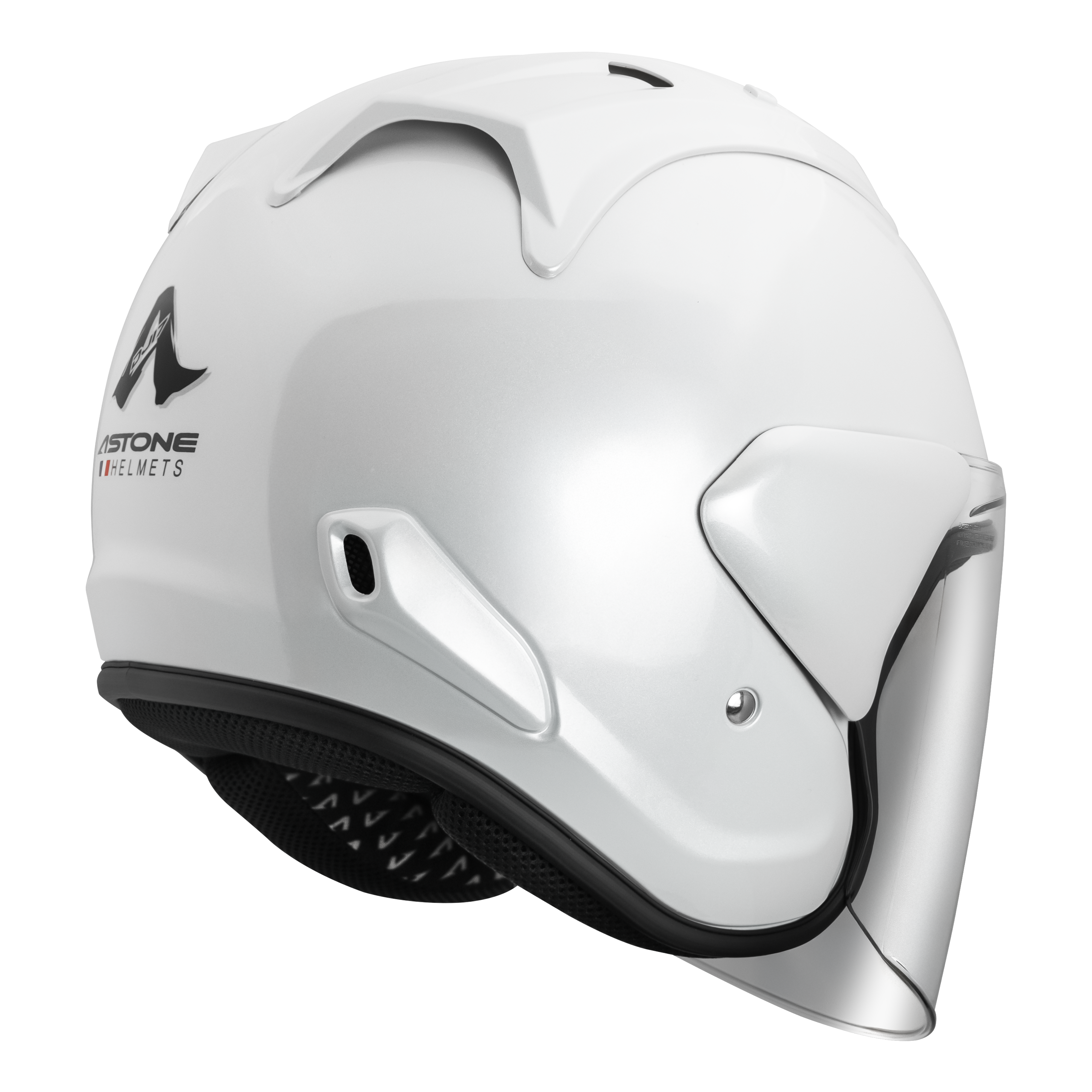 Astone DJ17 v2 Helmet - Gloss Pearl White