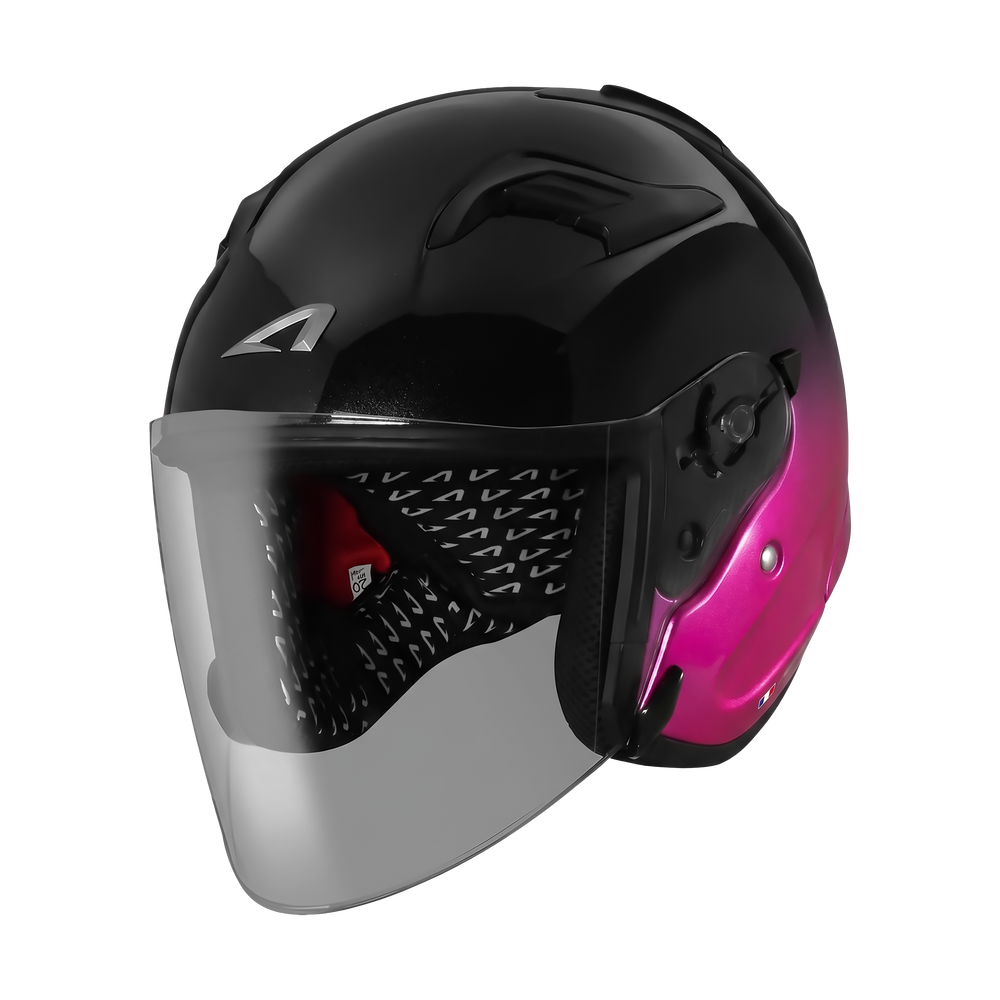Astone DJR Helmet Two Tone Black/Pink