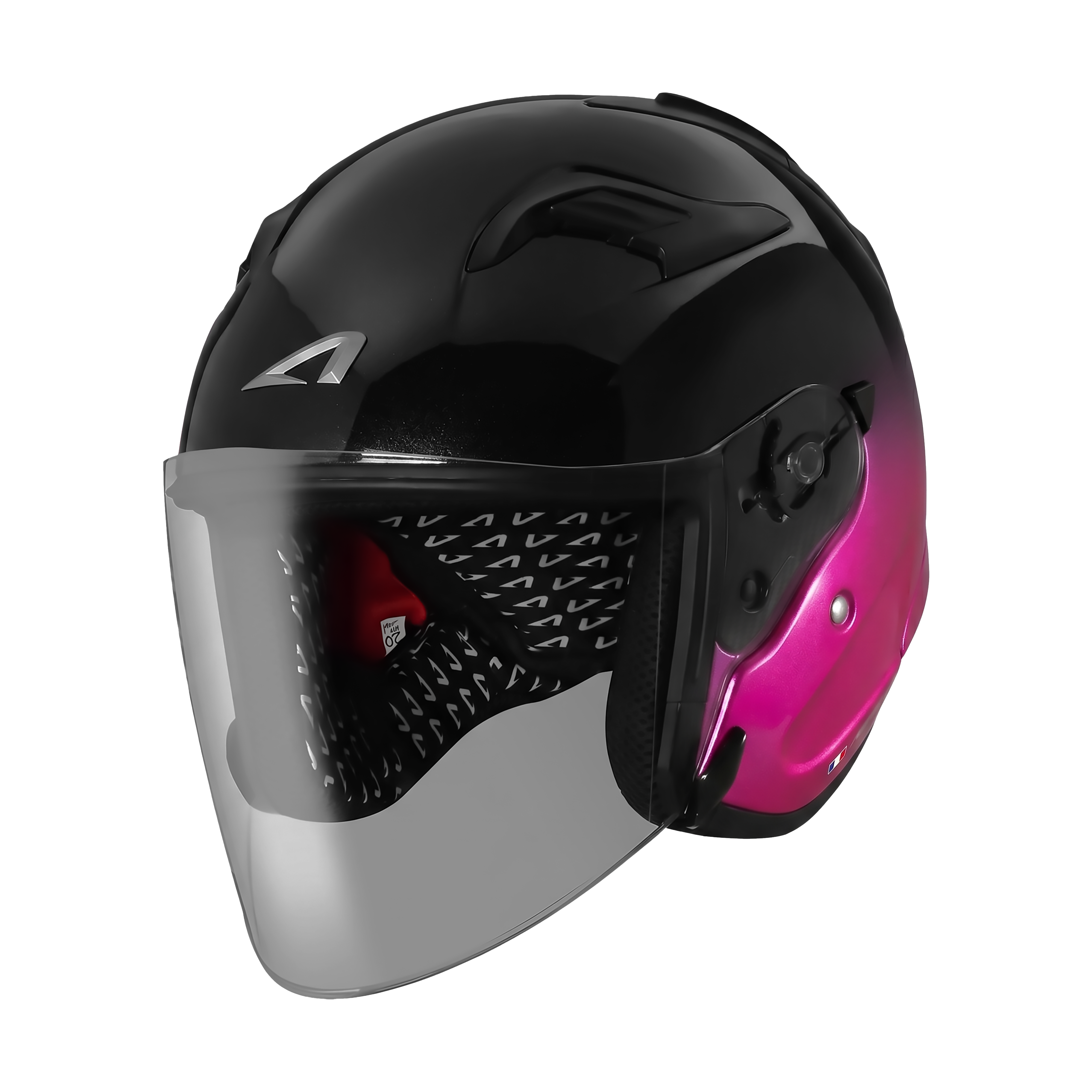 Astone DJR Helmet Two Tone Black/Pink