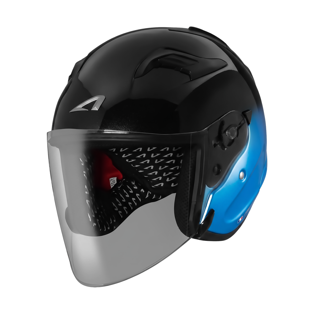Astone DJR Helmet Two Tone Black/Blue