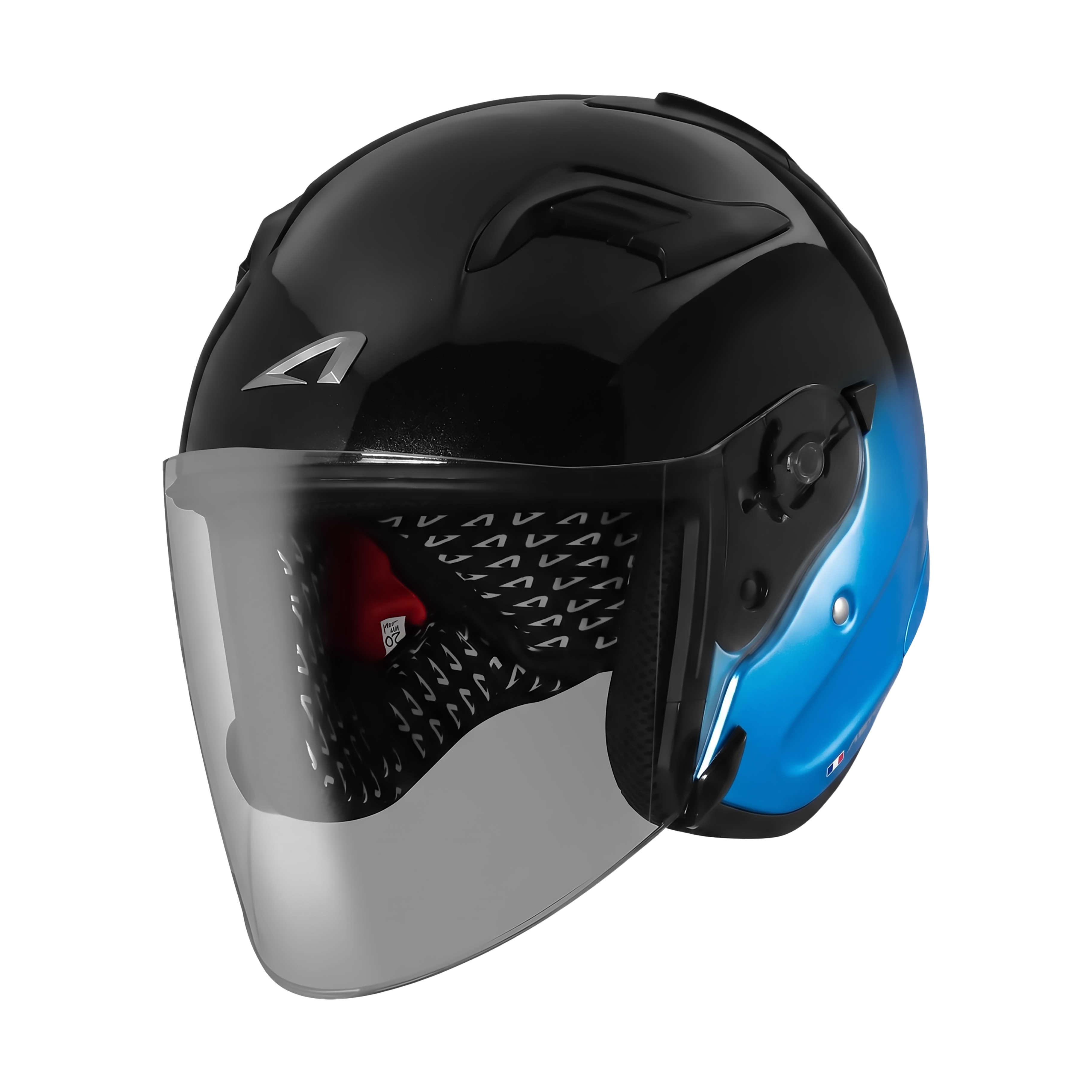 Astone DJR Helmet Two Tone Black/Blue