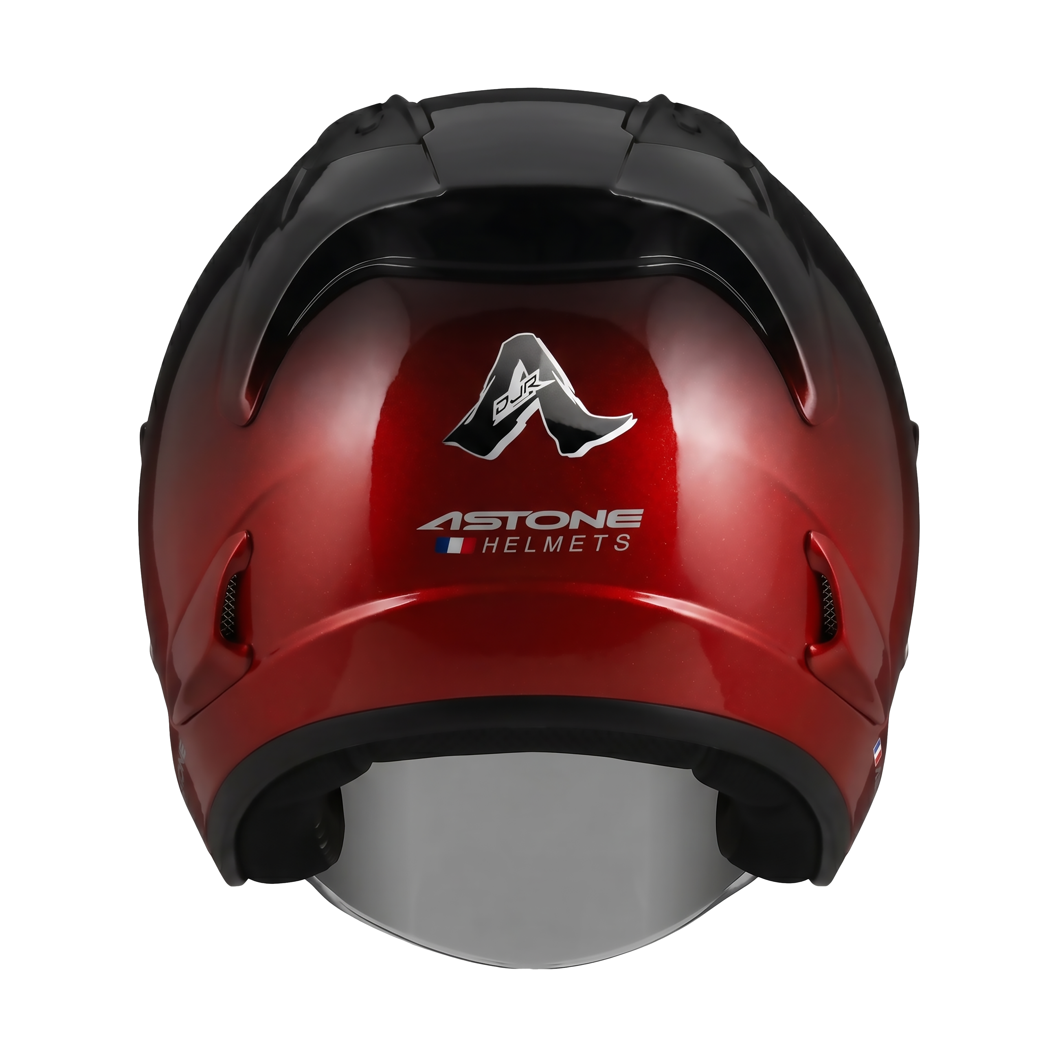 Astone DJR Helmet Two Tone Black/Red