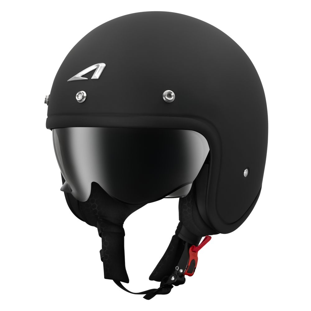 Astone Sporster 3 Helmet - Matt Black (Slim Fit)
