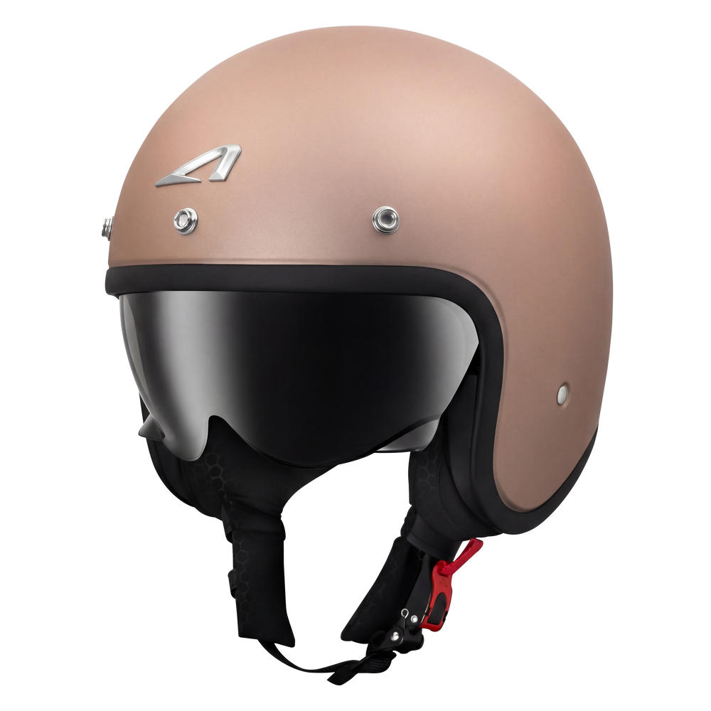 Astone Sporster 3 Helmet - Matt Rose Gold (Slim Fit)