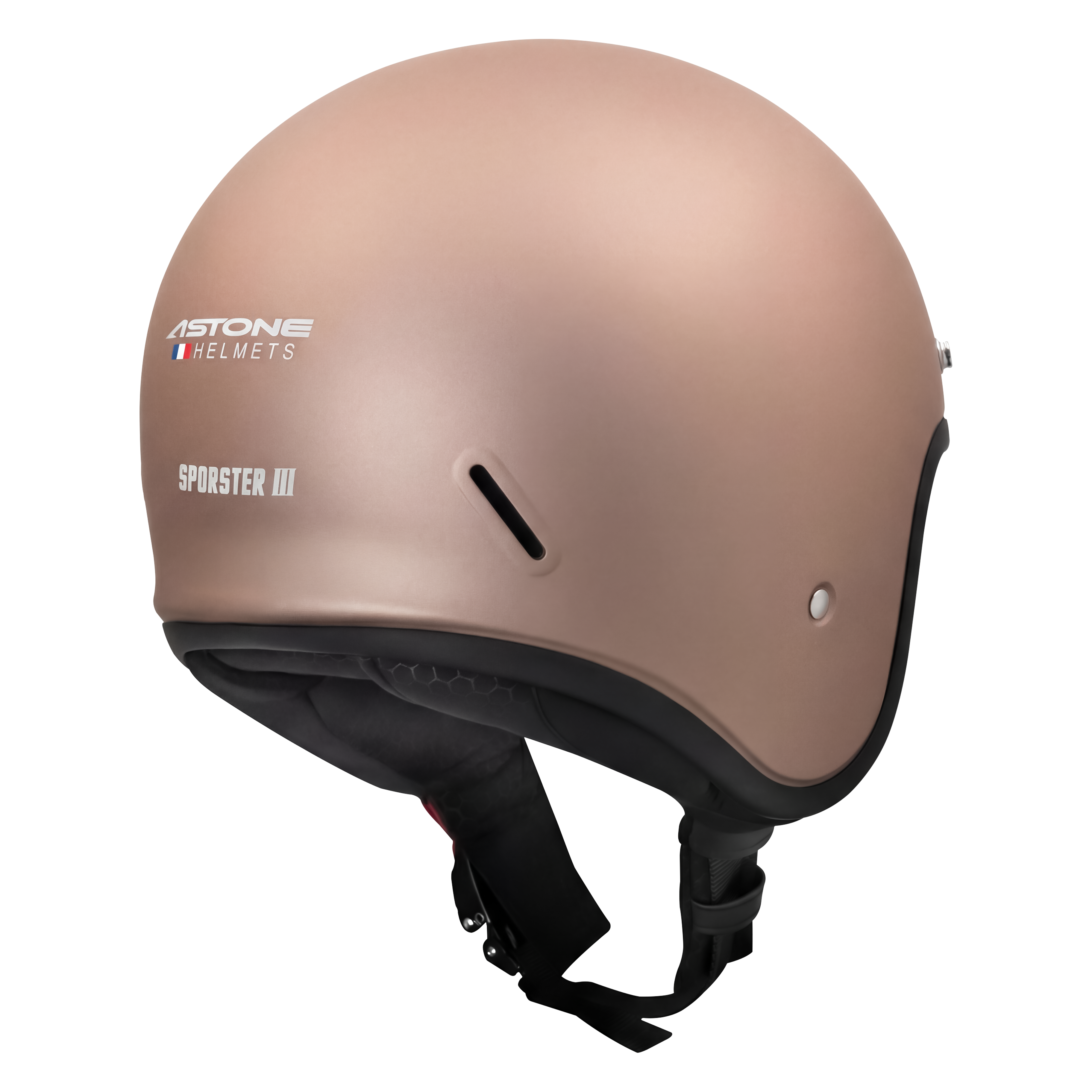 Astone Sporster 3 Helmet - Matt Rose Gold (Slim Fit)