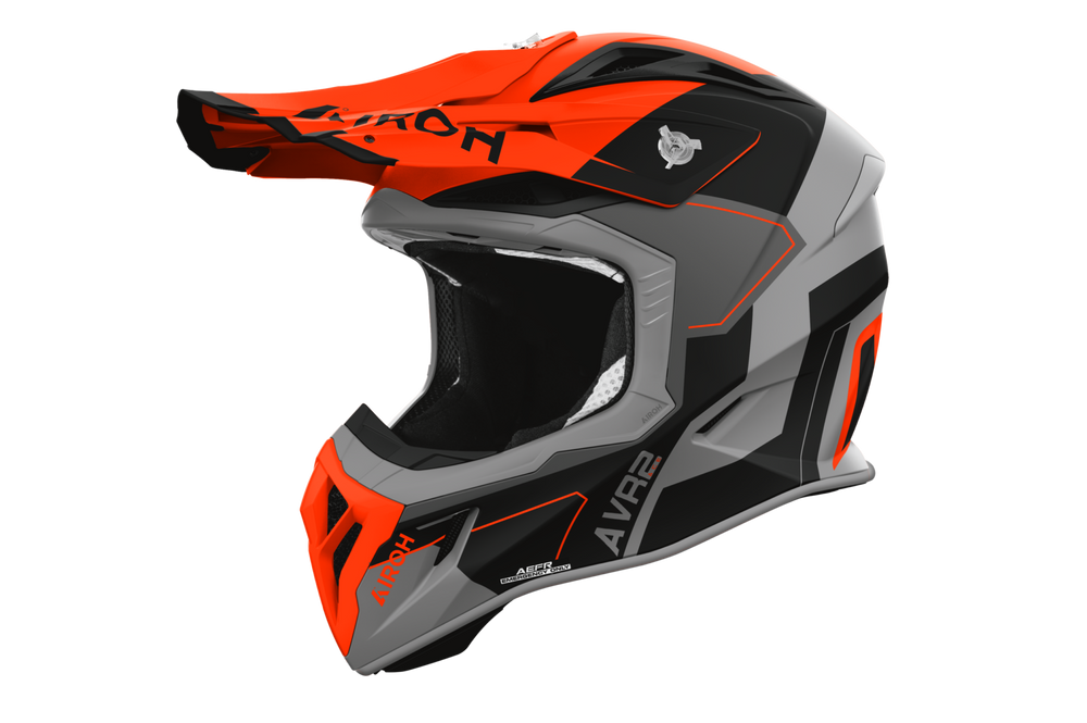 Airoh Aviator Ace 2 Shield Orange Matt Helmet