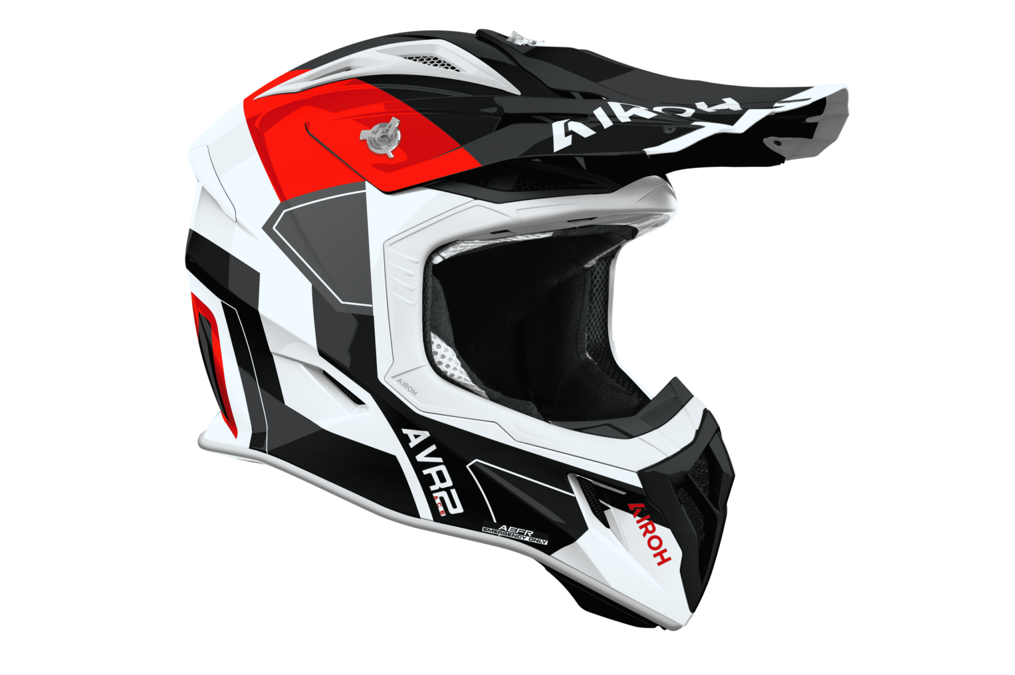 Airoh Aviator Ace 2 Shield Red Gloss Helmet