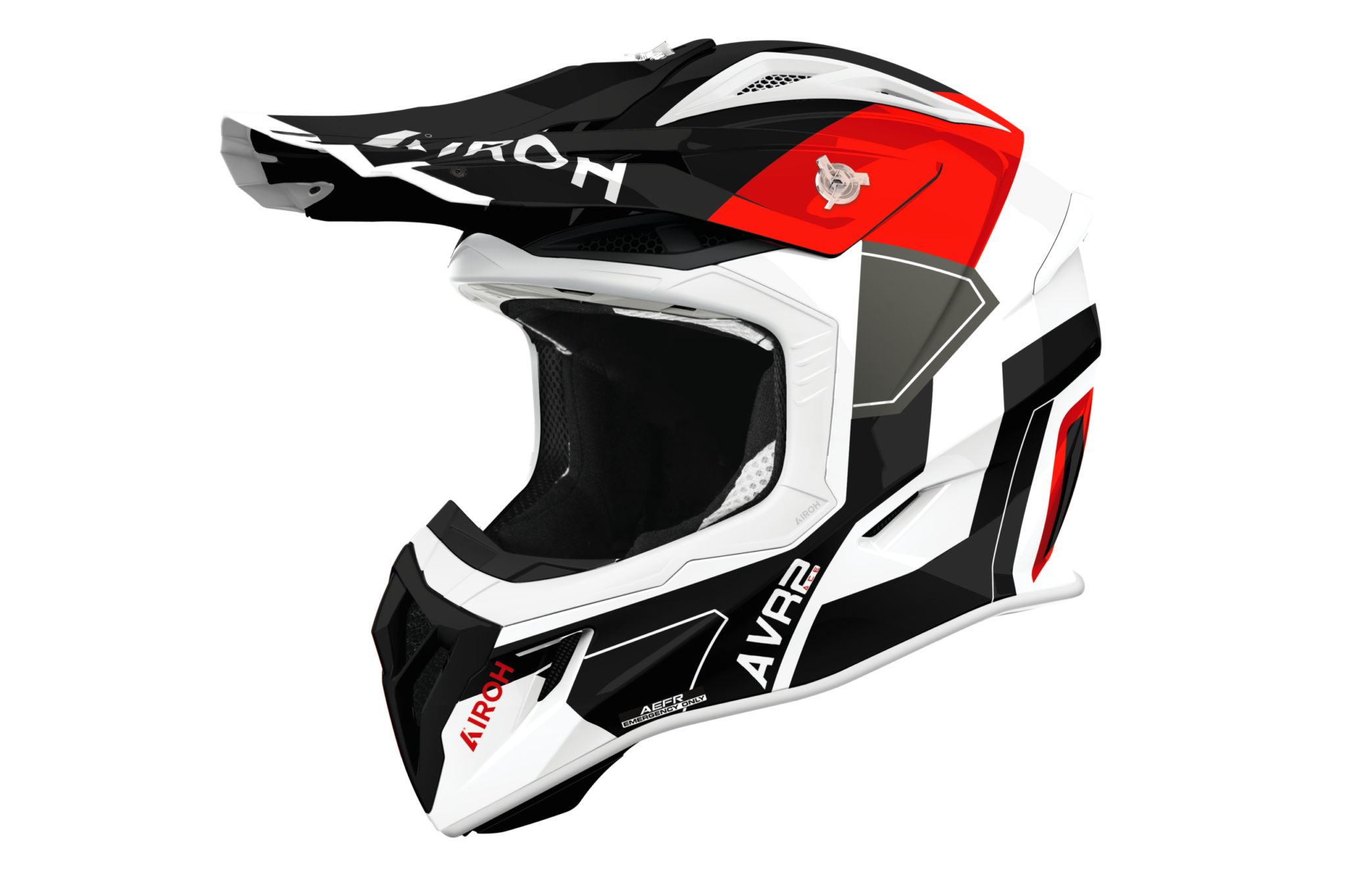 Airoh Aviator Ace 2 Shield Red Gloss Helmet