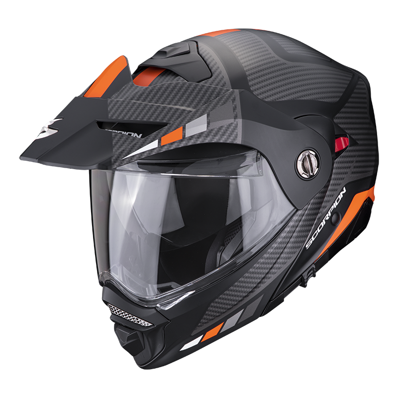 Scorpion ADX-2 Camino Matt Black Orange Helmet