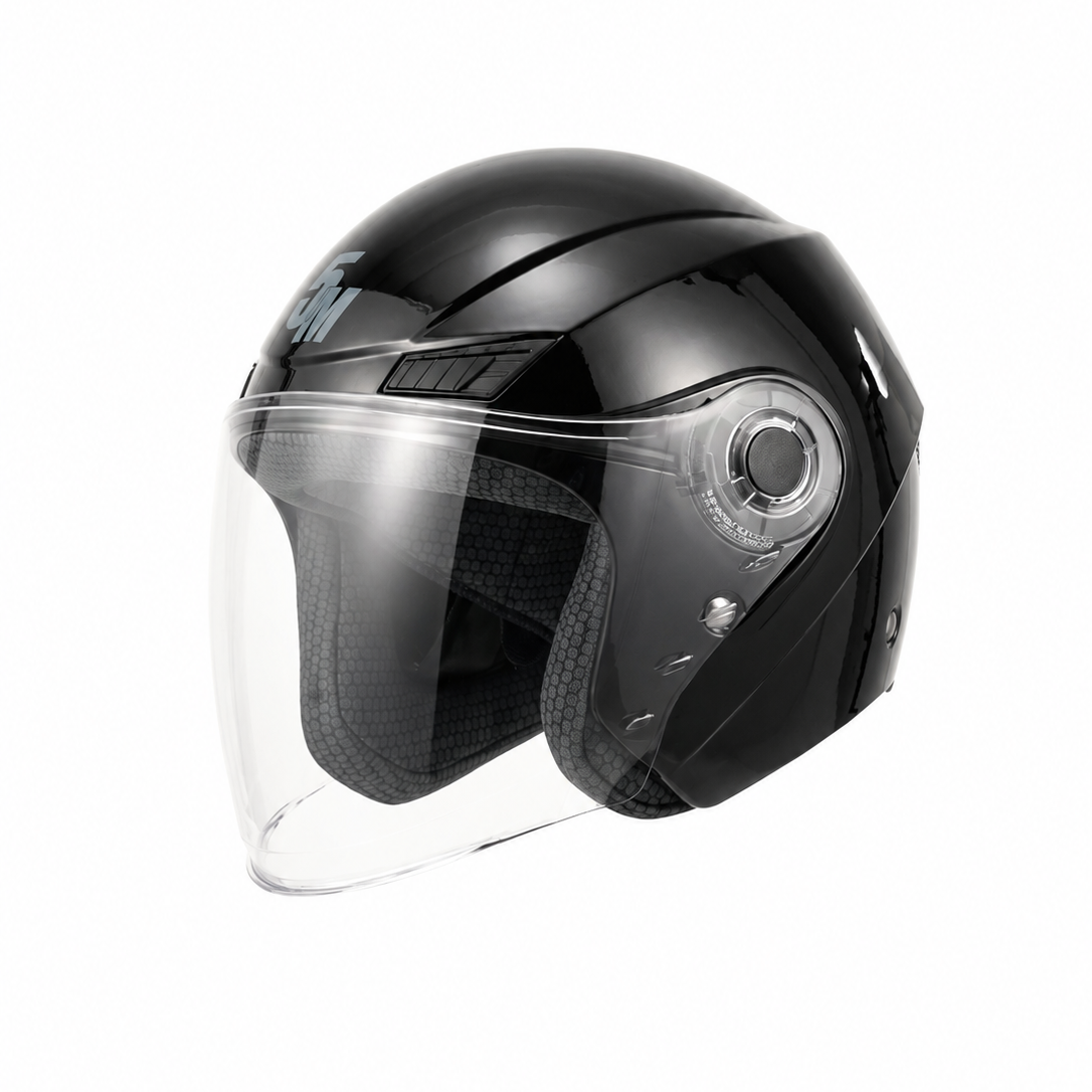 5M 1.1 Gloss Black v2 Helmet