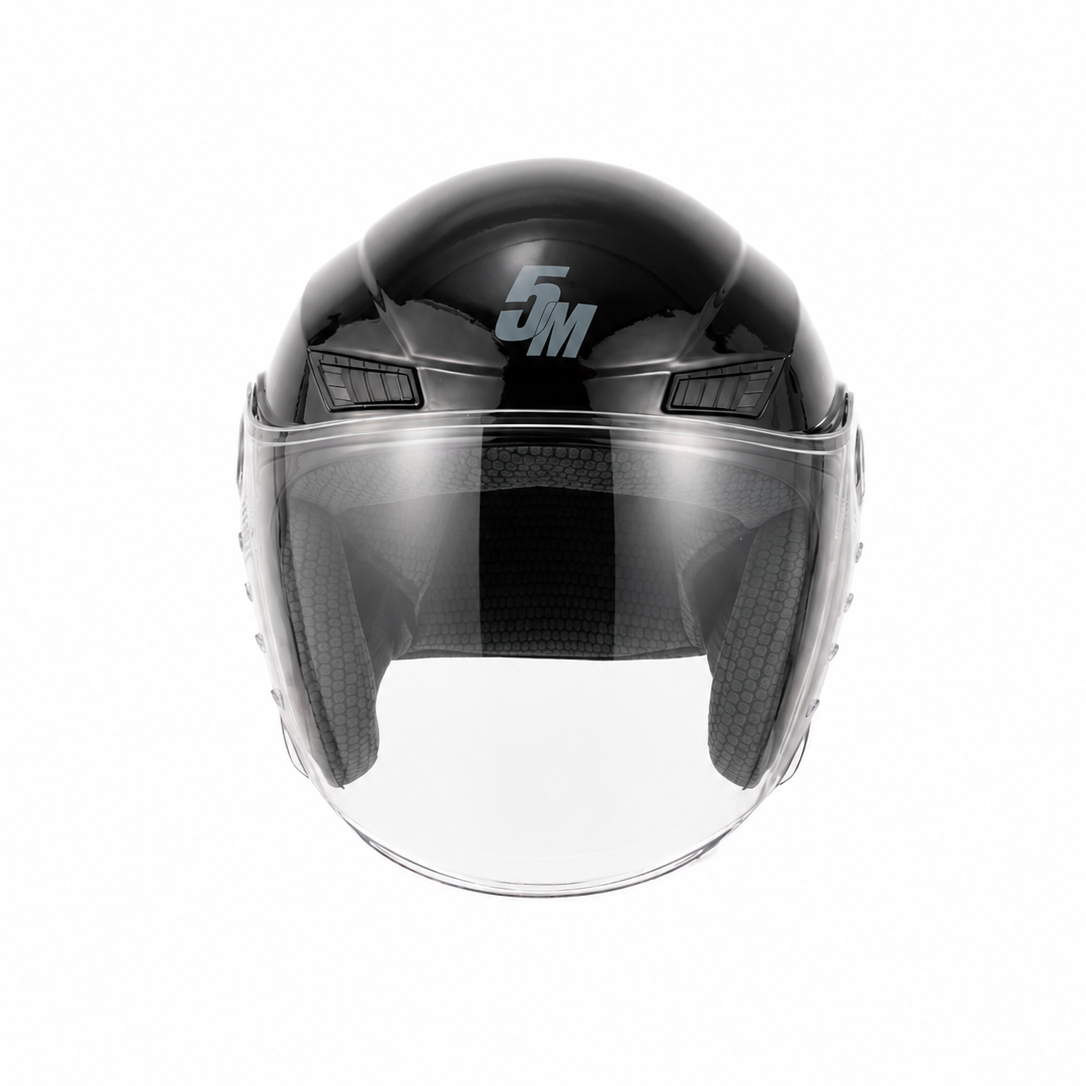 5M 1.1 Gloss Black v2 Helmet