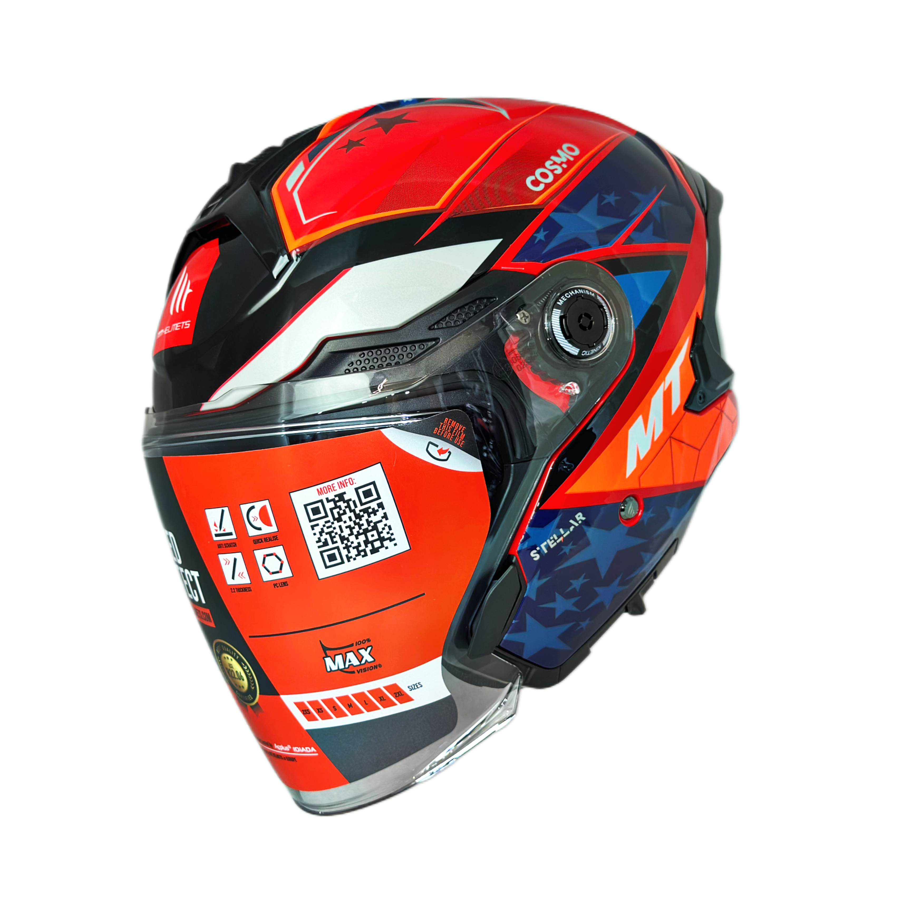 MT Helmets Cosmo SV Stellar C5 Gloss