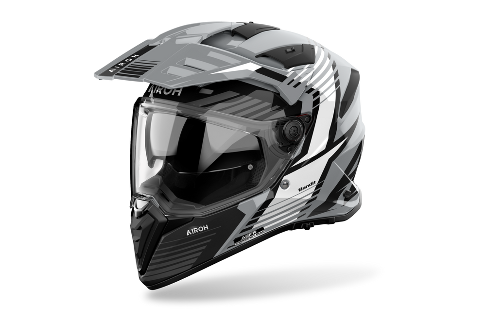 Airoh Bandit Spicy Grey Gloss Helmet