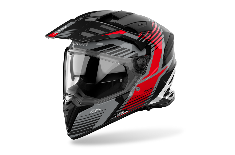 Airoh Bandit Spicy Red Gloss Helmet