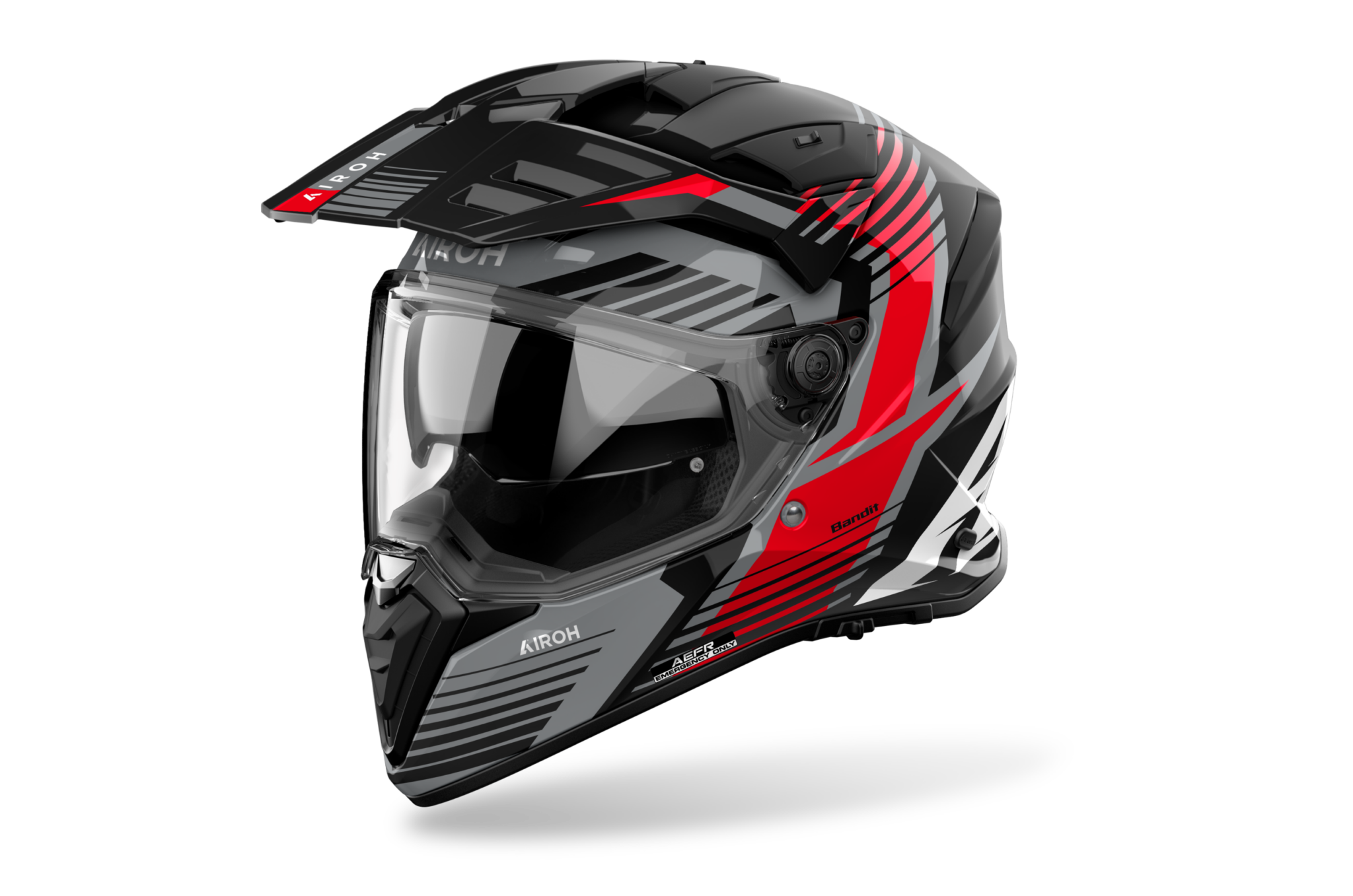Airoh Bandit Spicy Red Gloss Helmet
