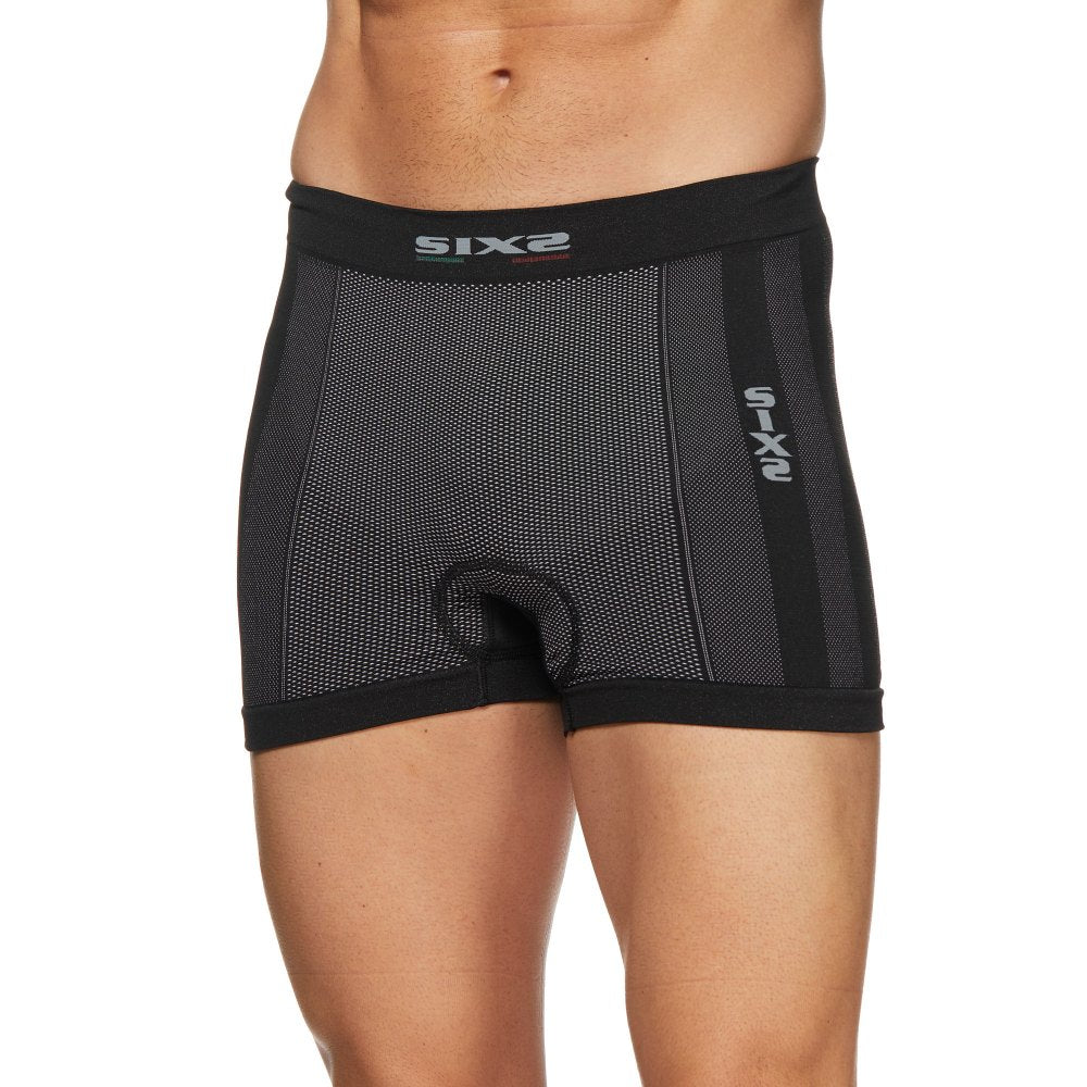 SIX2 Boxer shorts with Endurance Black Carbon