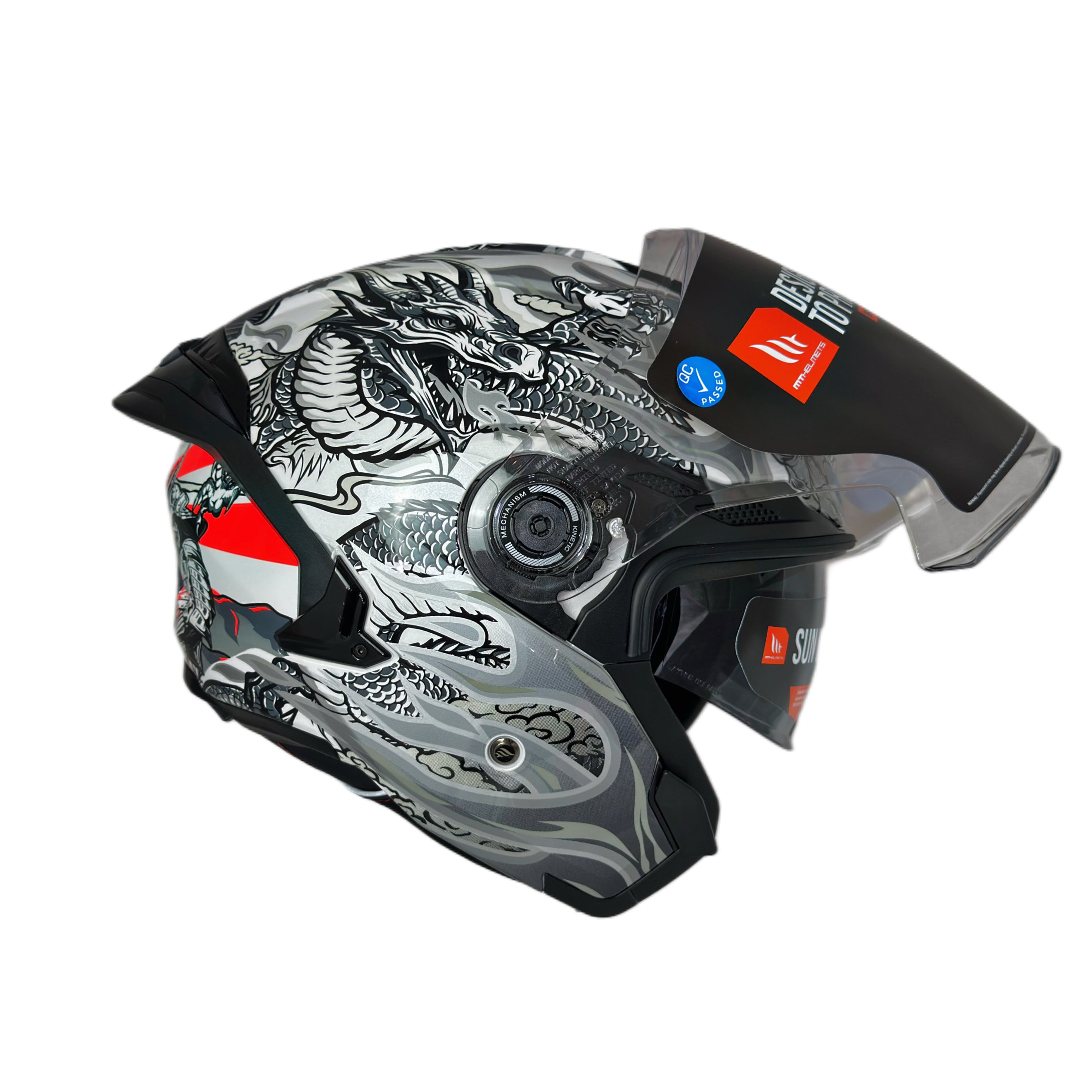 [Limited Edition] MT Helmets Cosmo SV Dragon Fire A1 Gloss