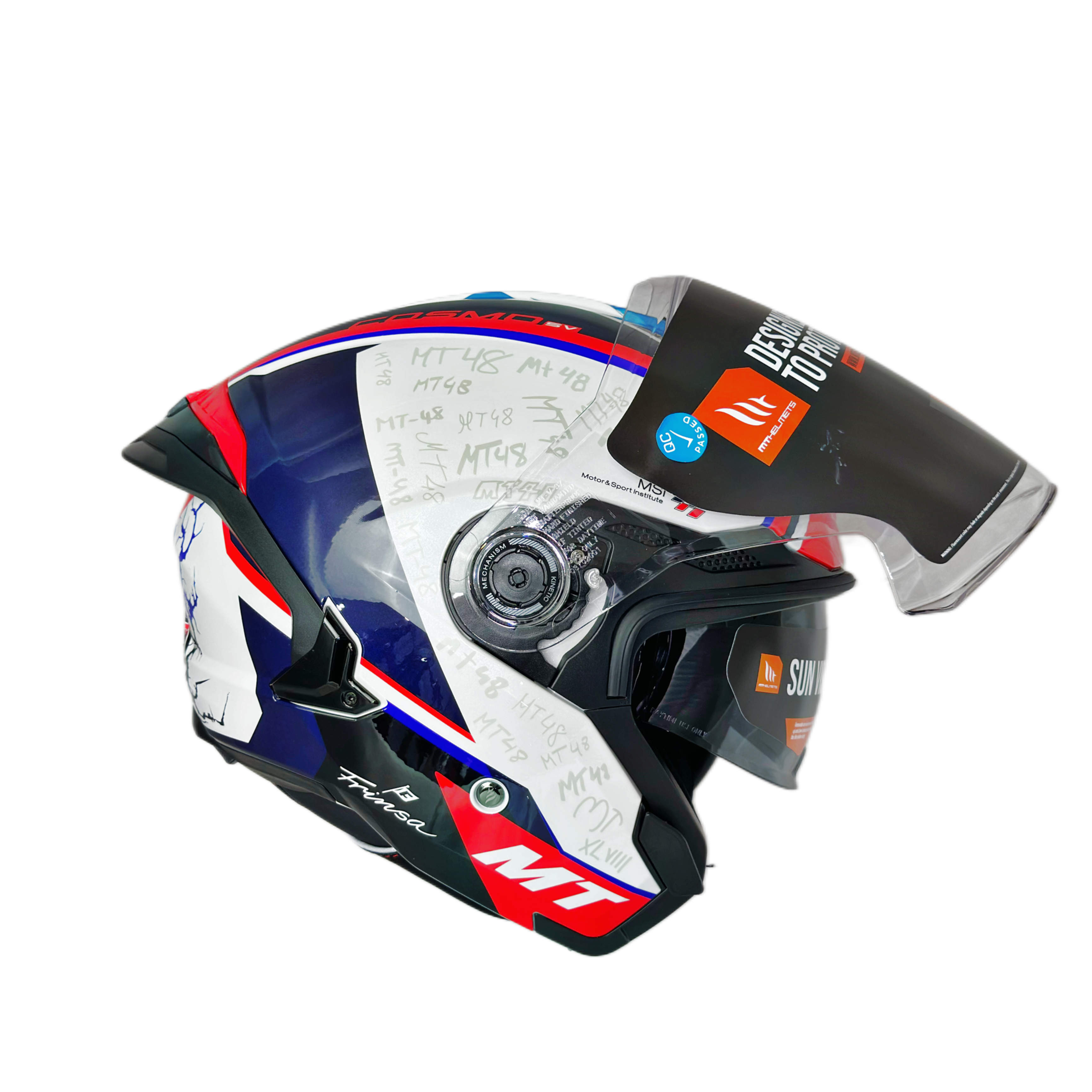 MT Helmets Cosmo SV Solid Ortola A5 Gloss