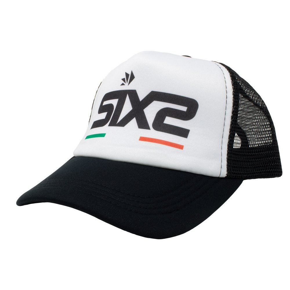 SIX2 Trucker Hat SIXS Logo BLACK