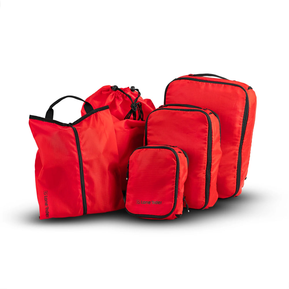 Lone Rider Travel Packing Cubes - Ultimate Travel Packing Set