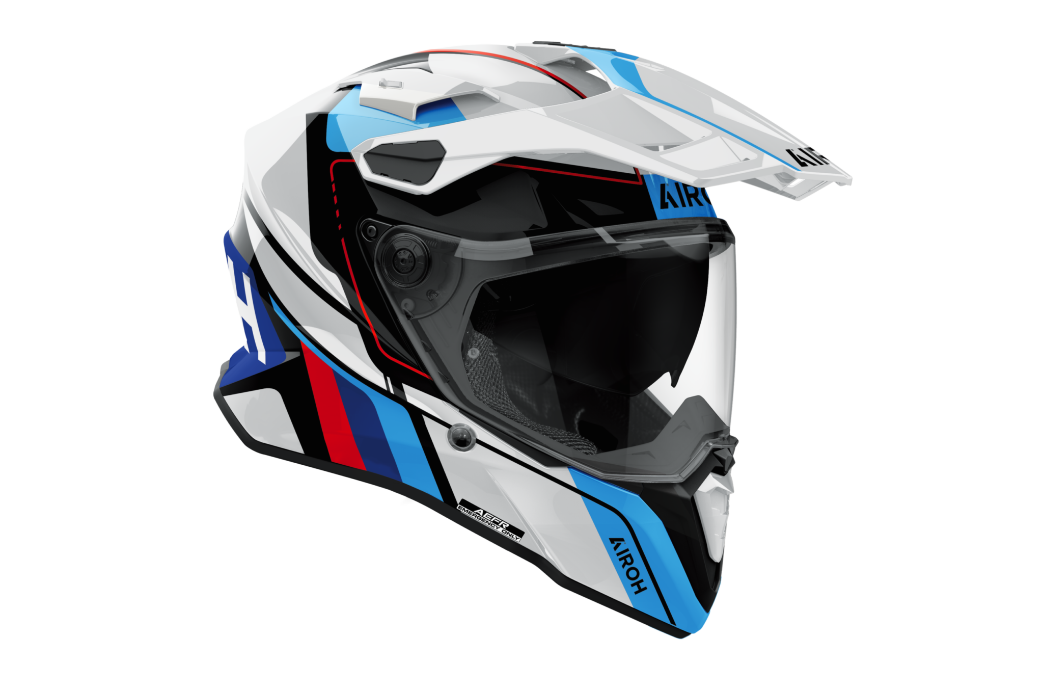 Airoh Commander 2 Skip White/Red Gloss Helmet